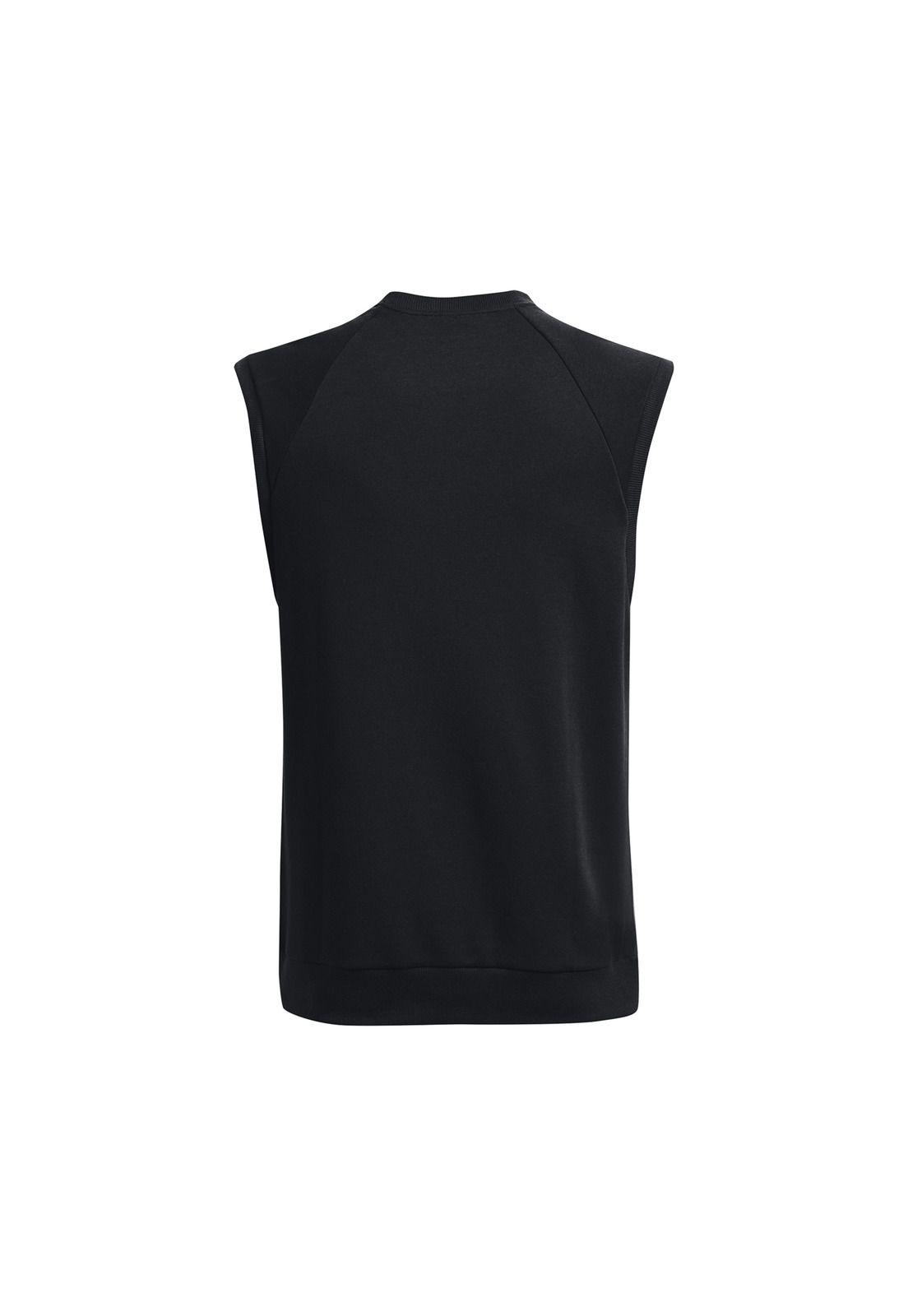 Polera S/M Train Riva Fleece Crew Negro Hombre-1