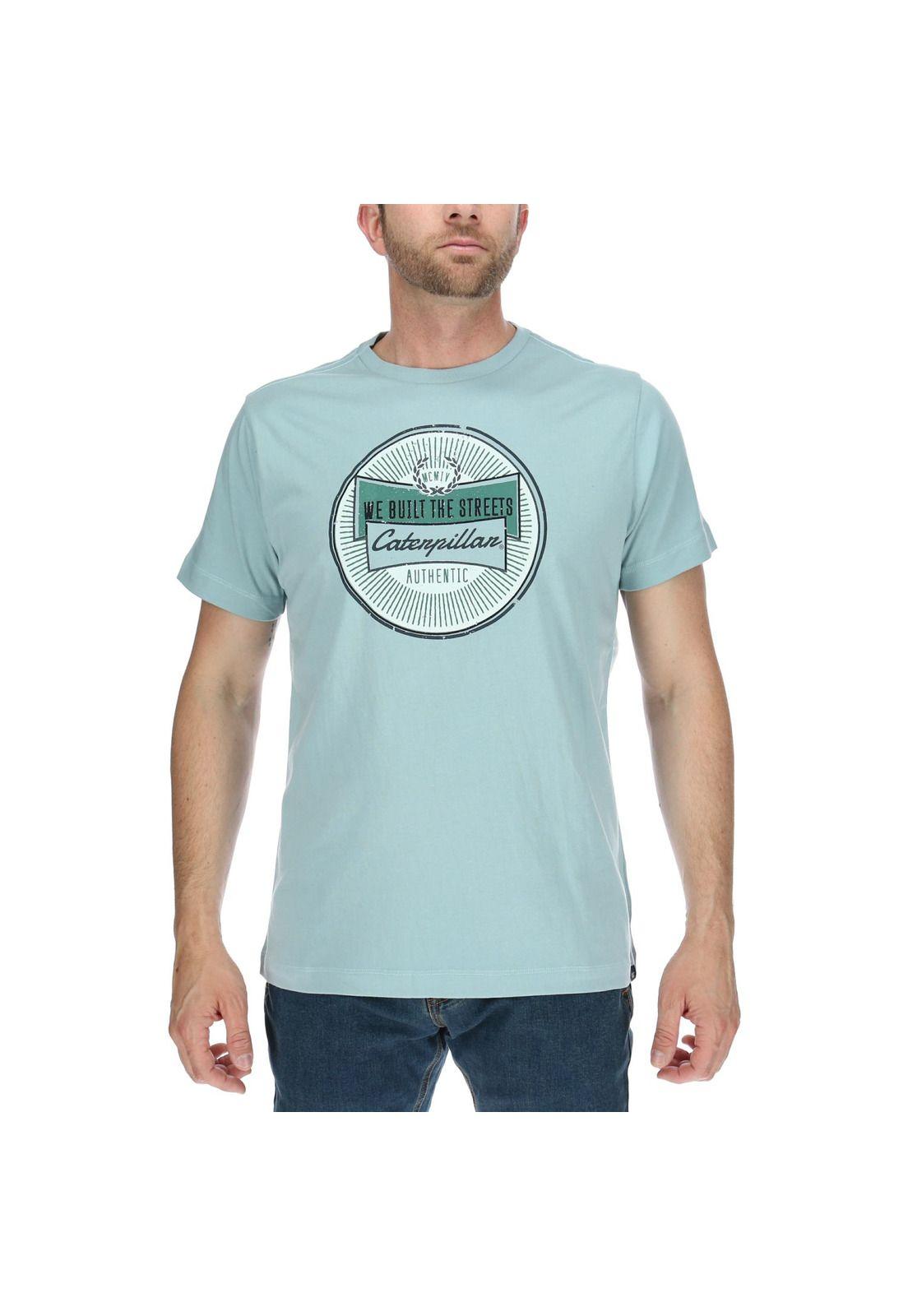 Polera Mc Hombre Wbs Heritage Tee Azul-0