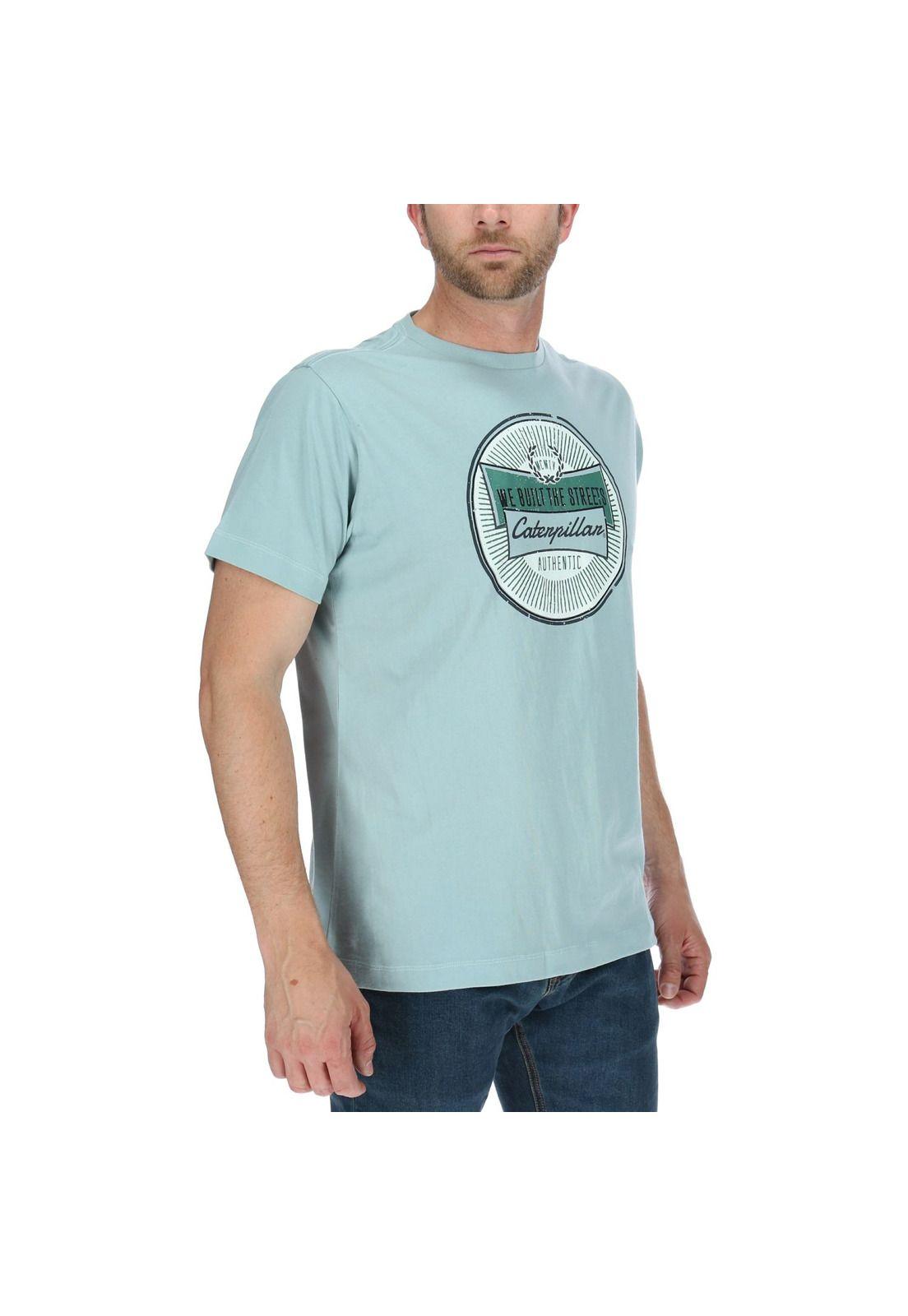 Polera Mc Hombre Wbs Heritage Tee Azul-3