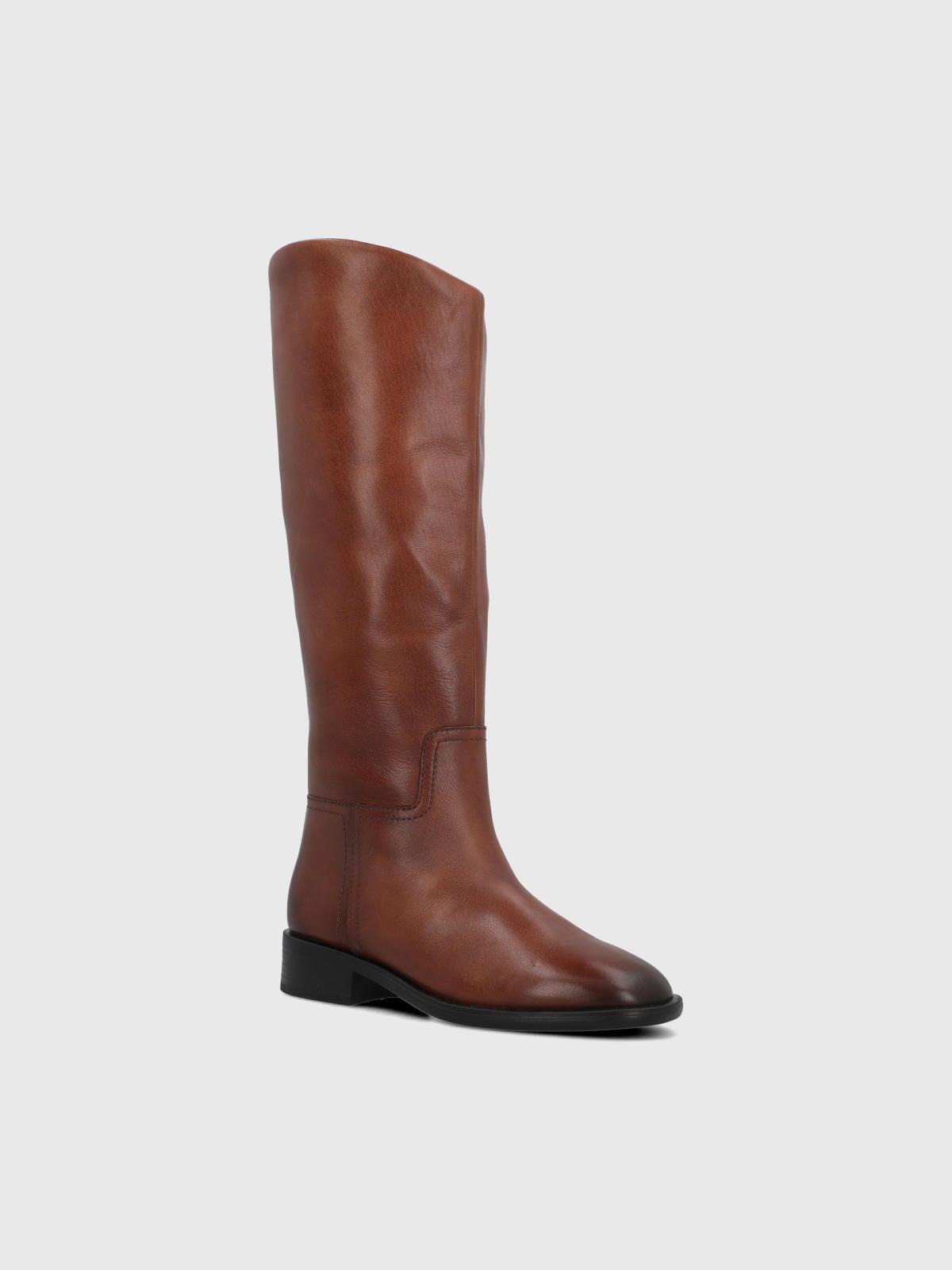 Bota Cuero Mujer Jorse Café-0