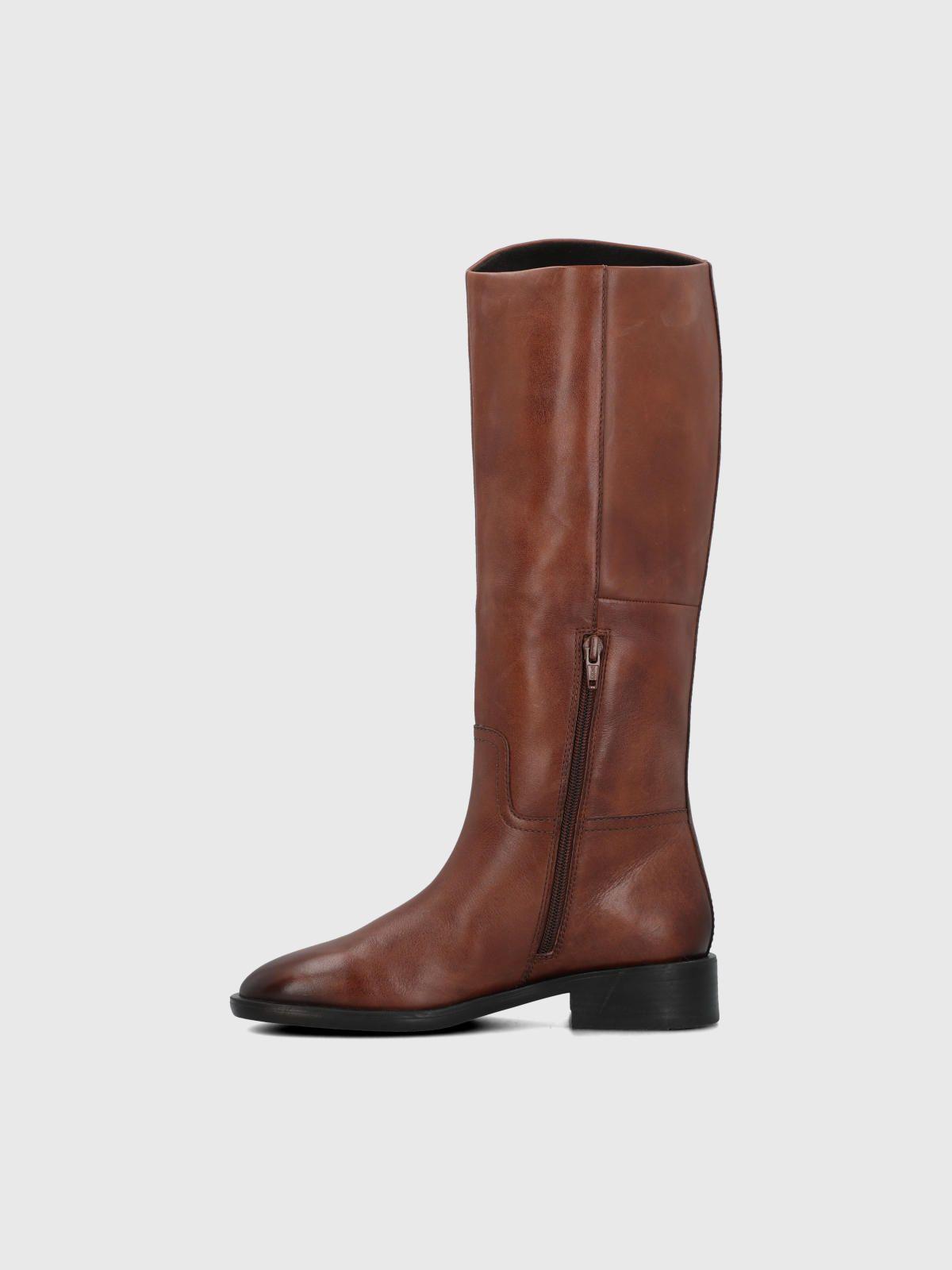 Bota Cuero Mujer Jorse Café-4