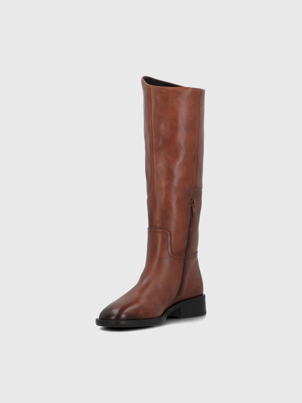 Bota Cuero Mujer Jorse Café-5