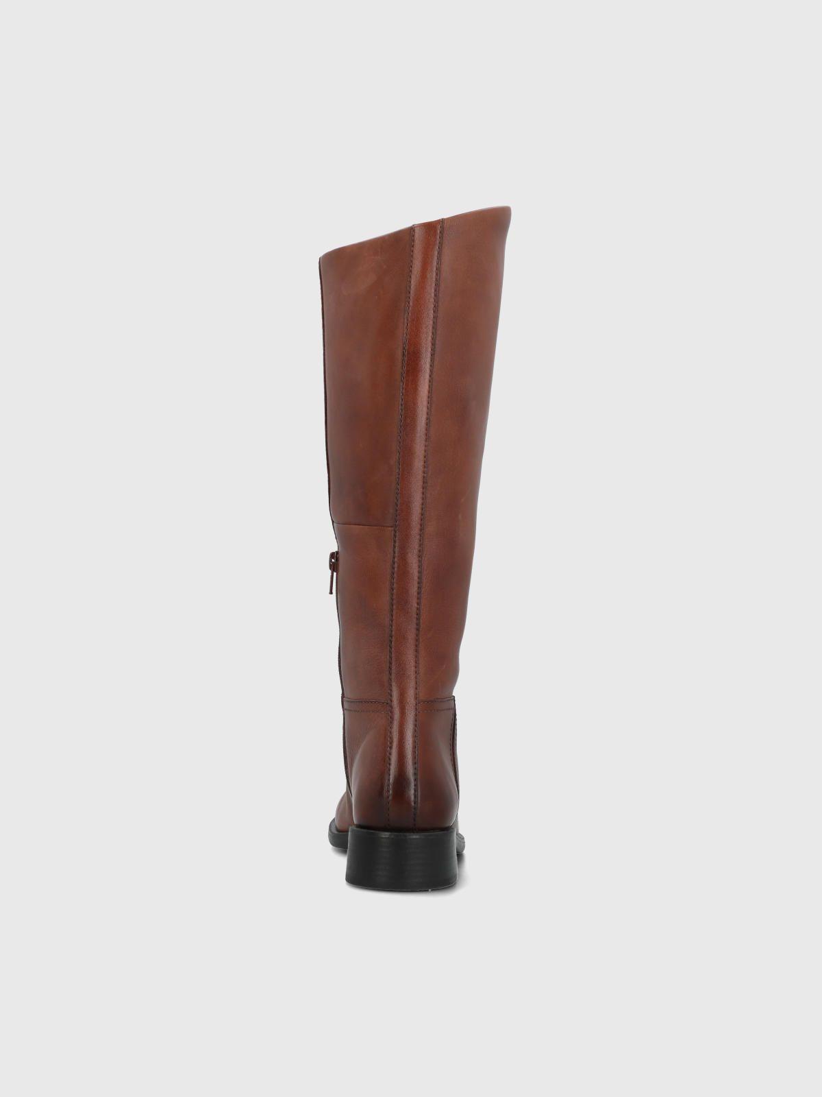 Bota Cuero Mujer Jorse Café-6