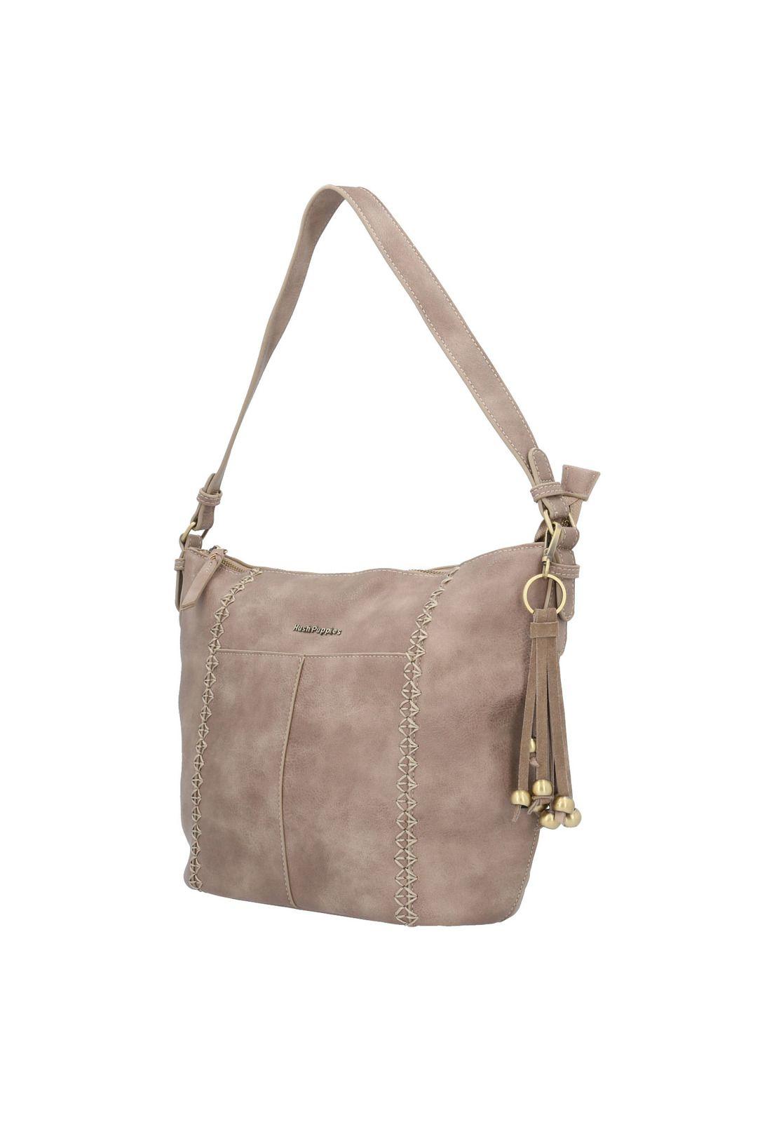 Cartera Mujer Stacey Hobo Taupe-1