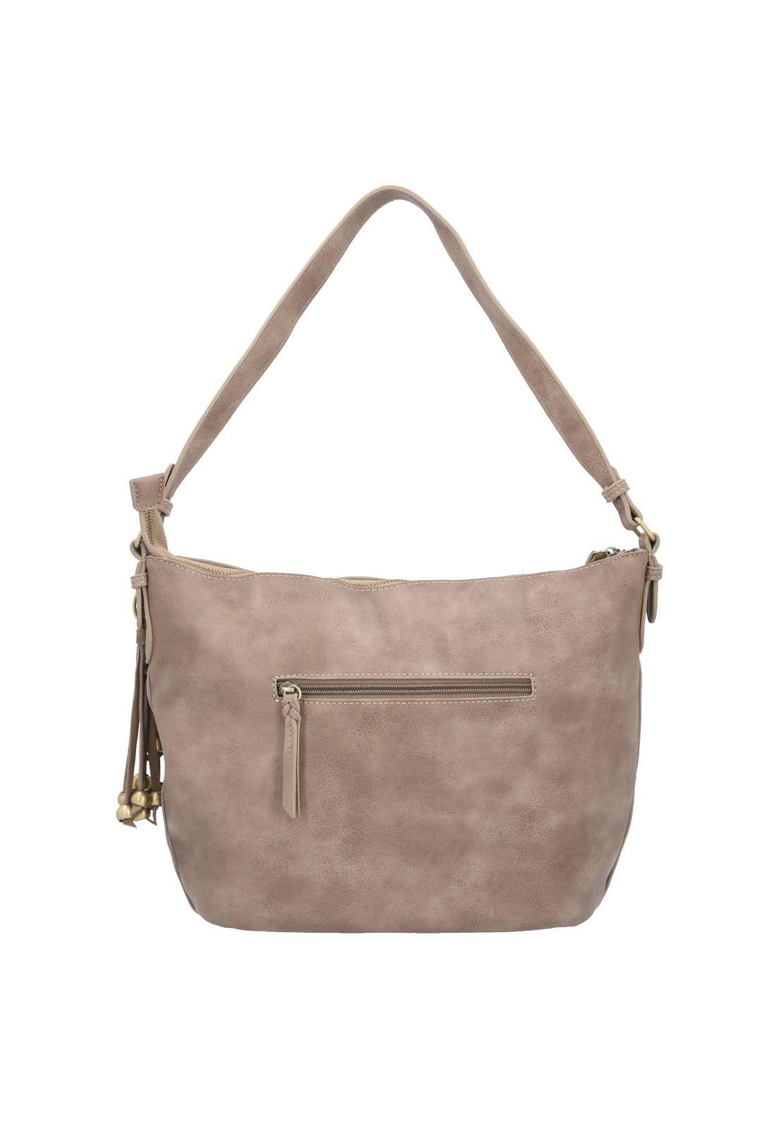 Cartera Mujer Stacey Hobo Taupe-2