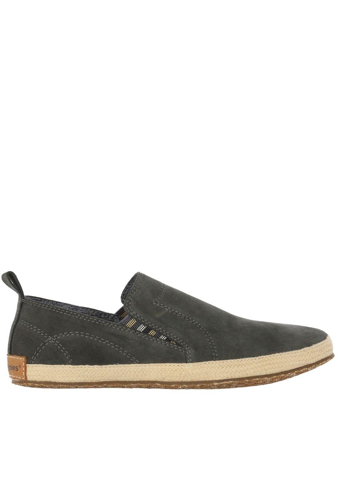 Zapato Cuero Party Gris-0