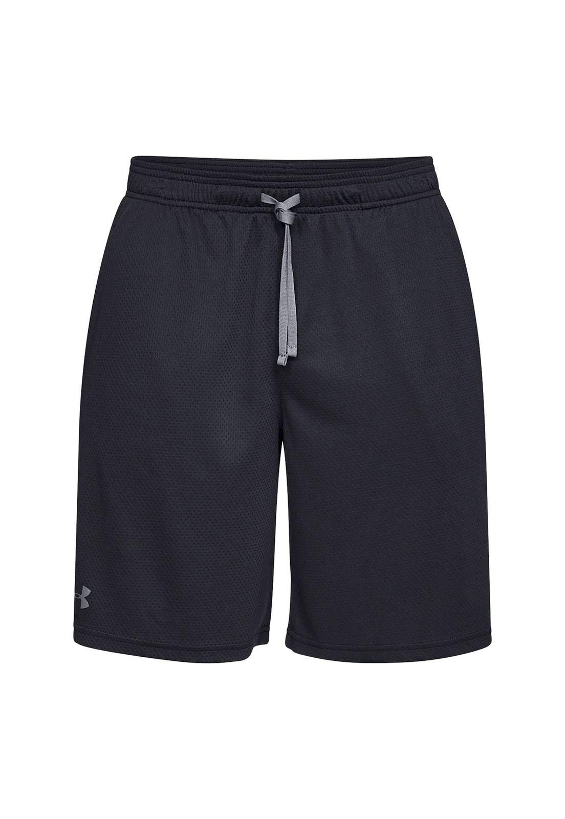 Shorts de malla UA Tech para hombre Negro-0