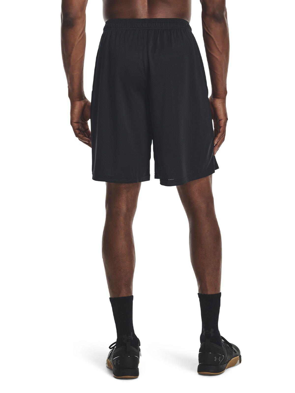 Shorts de malla UA Tech para hombre Negro-4