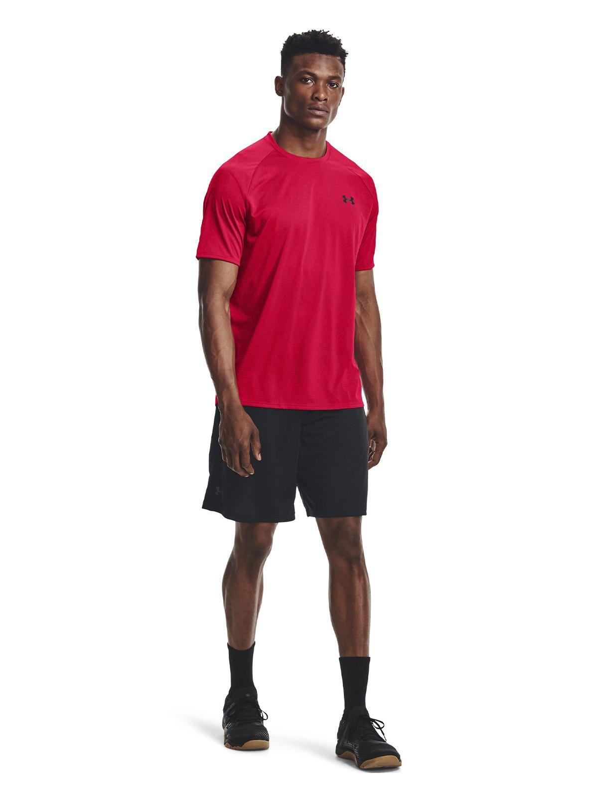 Shorts de malla UA Tech para hombre Negro-5
