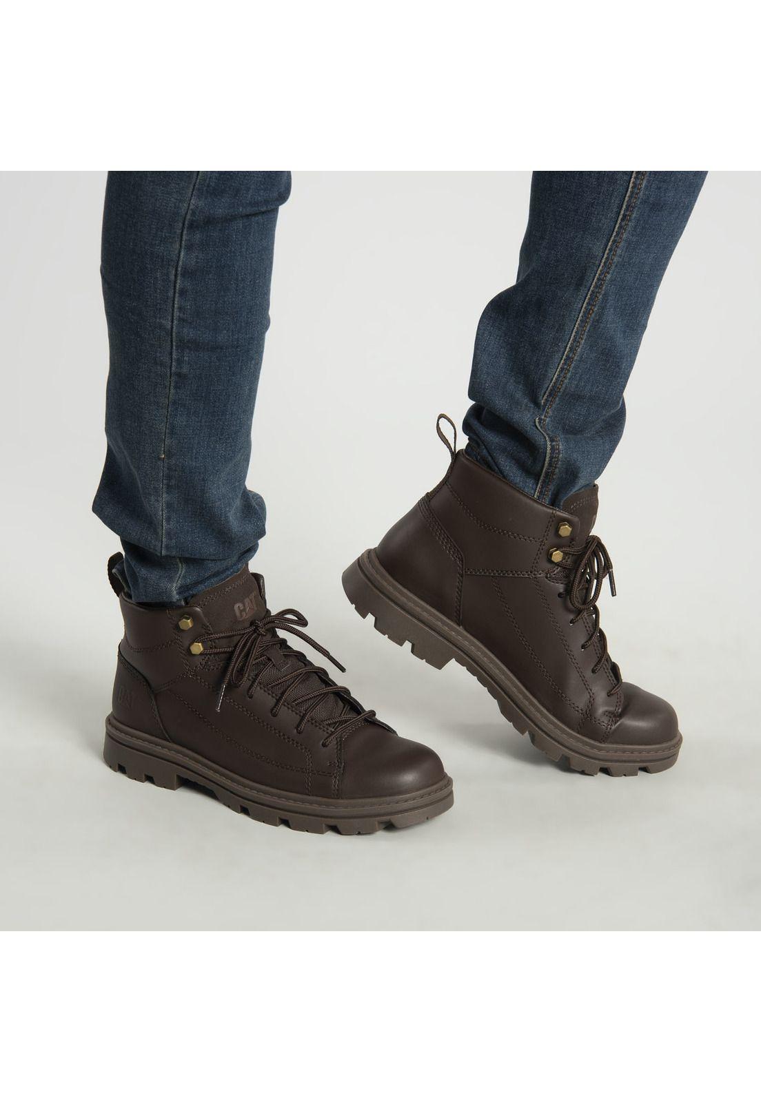 Botín Hombre Modulate  Café Oscuro-1