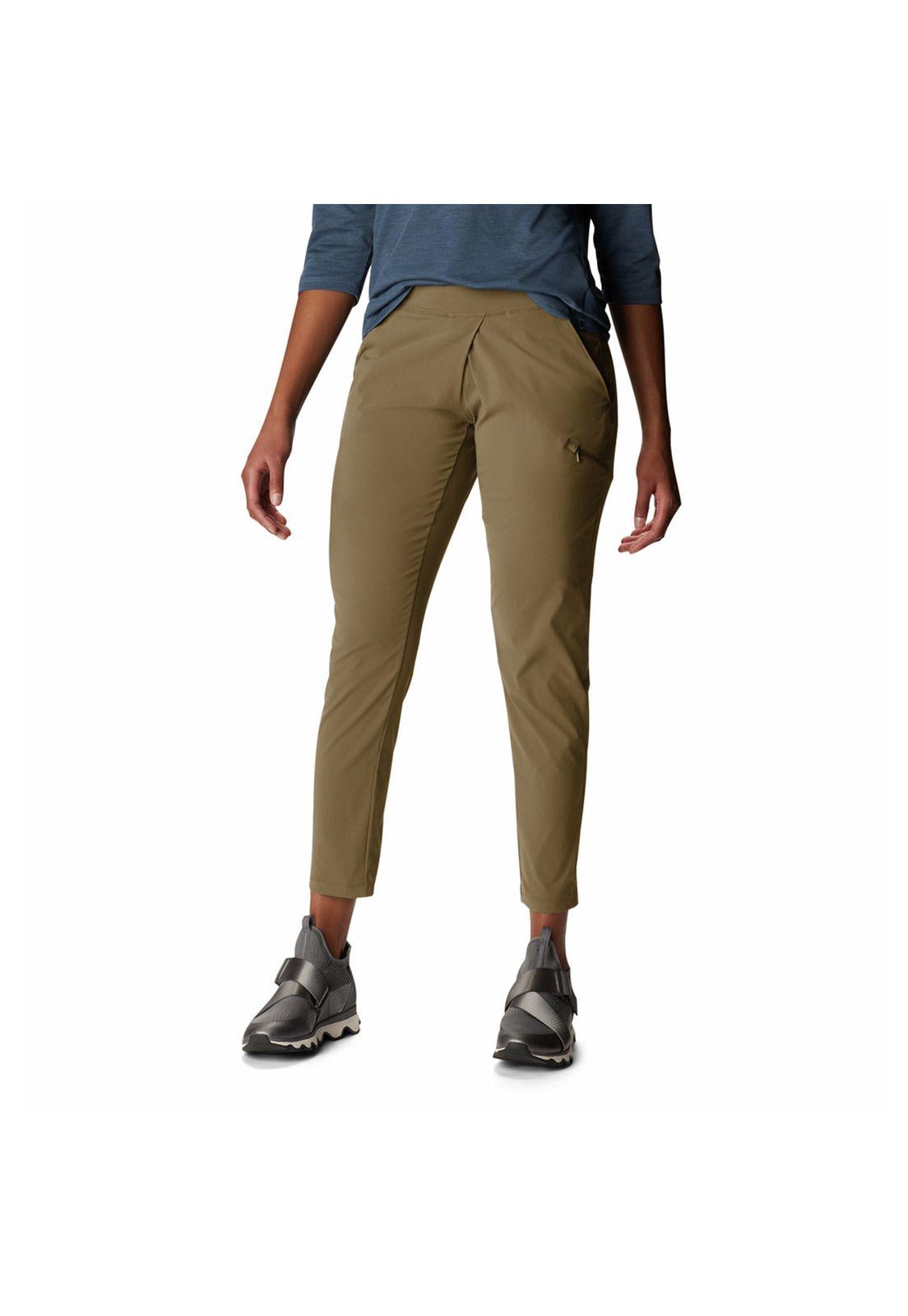 Pantalon Mujer Dynama Ankle Café-0