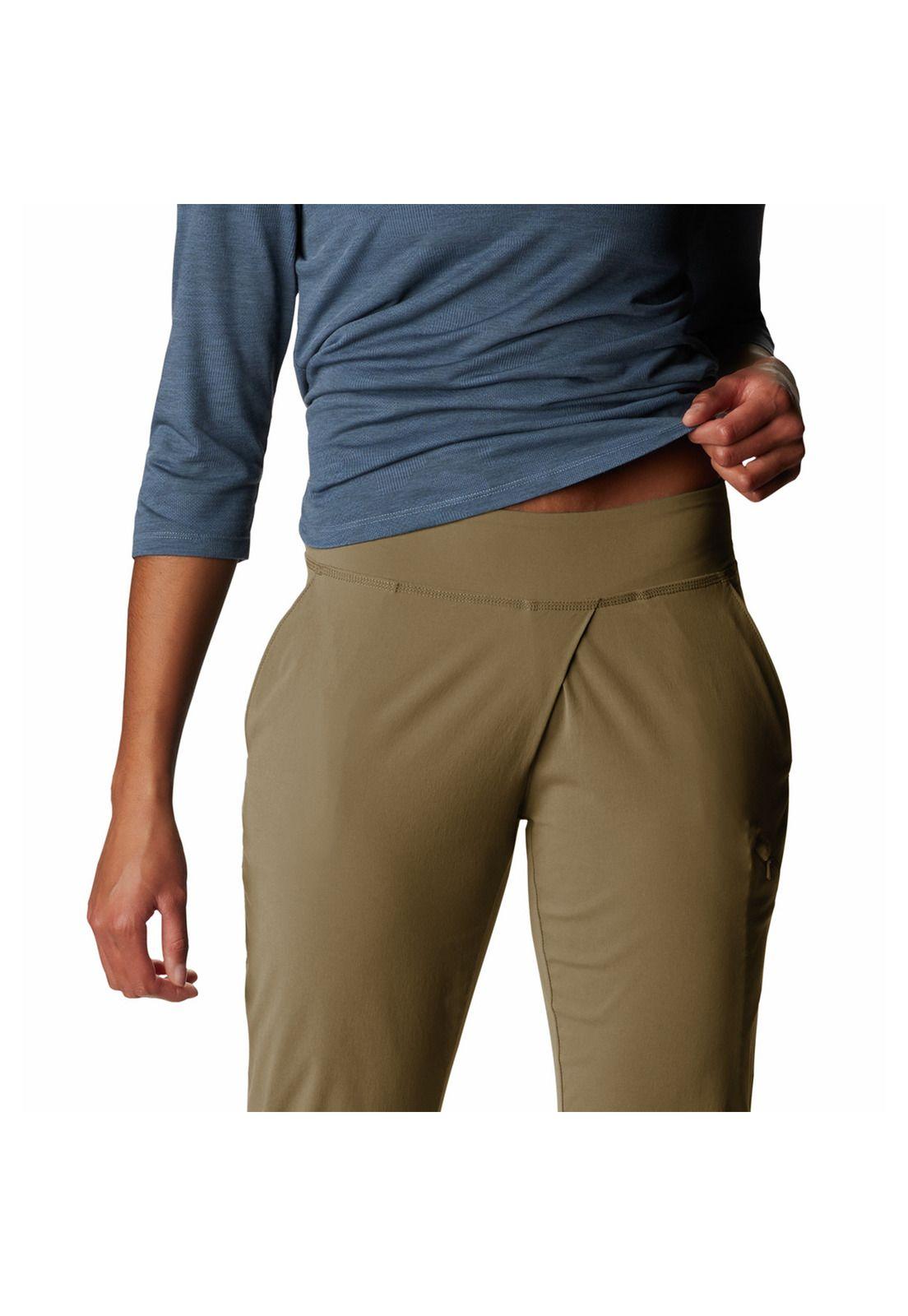 Pantalon Mujer Dynama Ankle Café-3