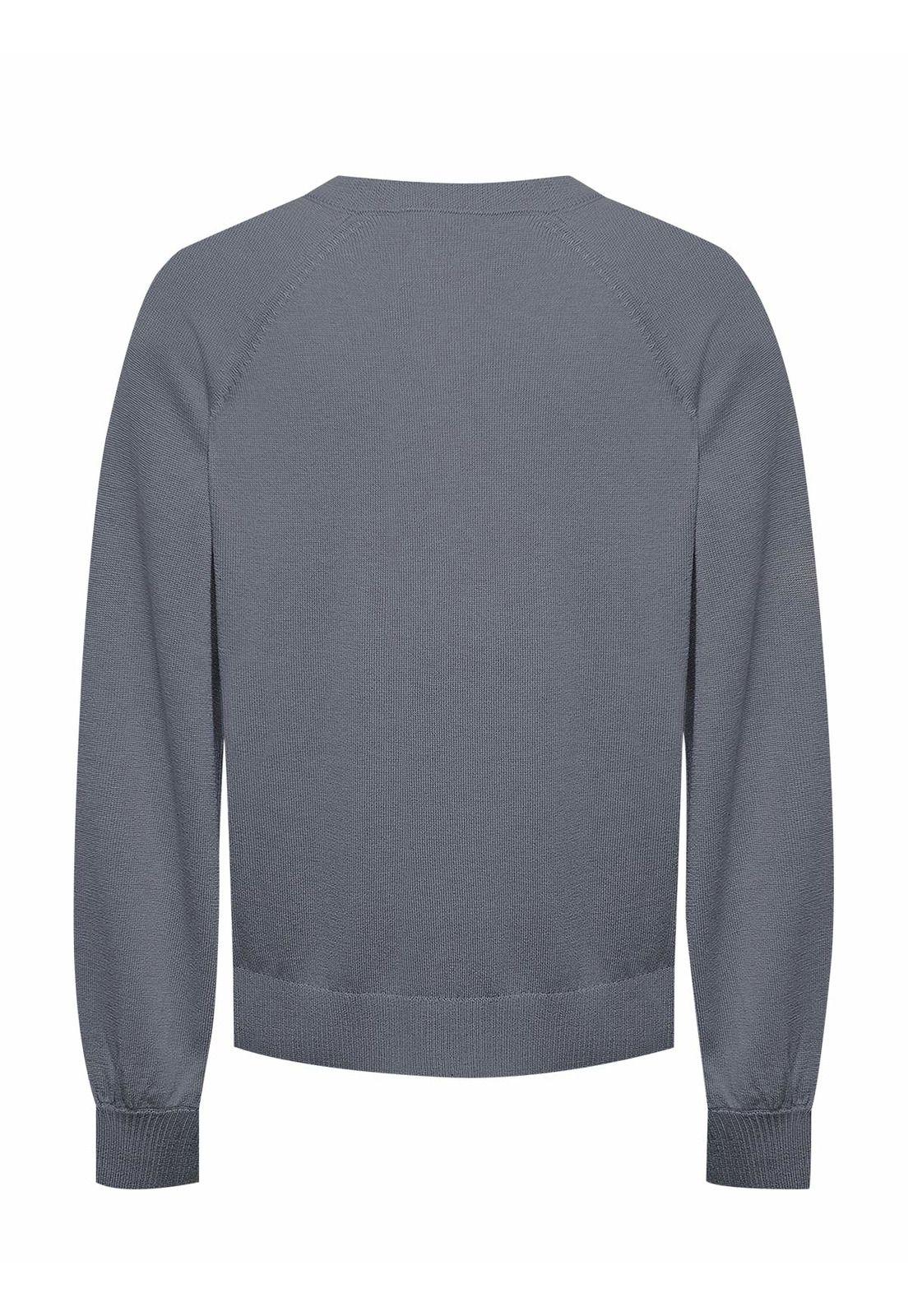 Sweater Mujer Omaha Gris -1