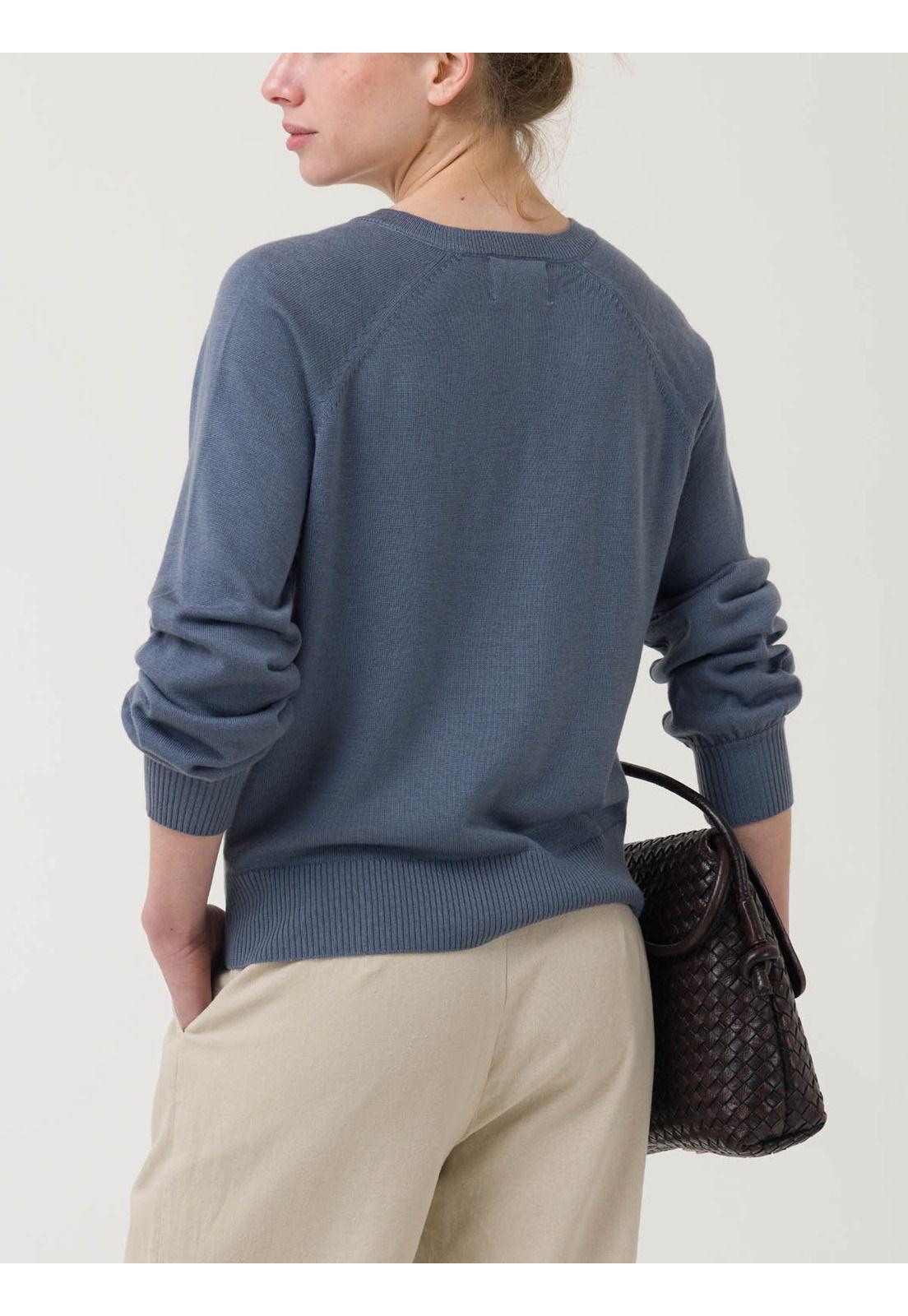 Sweater Mujer Omaha Gris -5