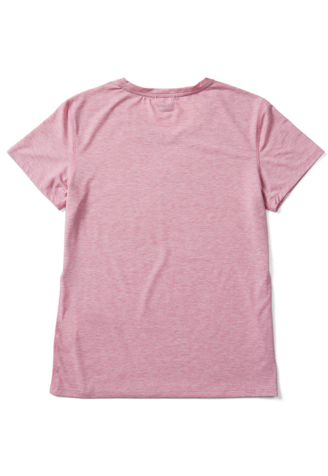 Polera Manga Corta Mujer Tencel Fucsia-1