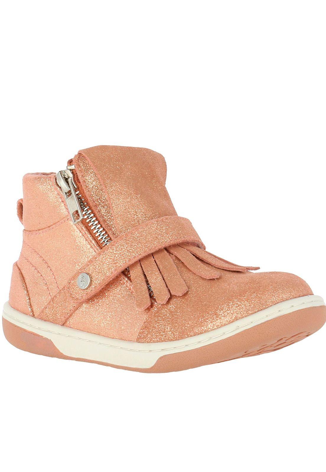 Botin Cuero Blair Rosa-0