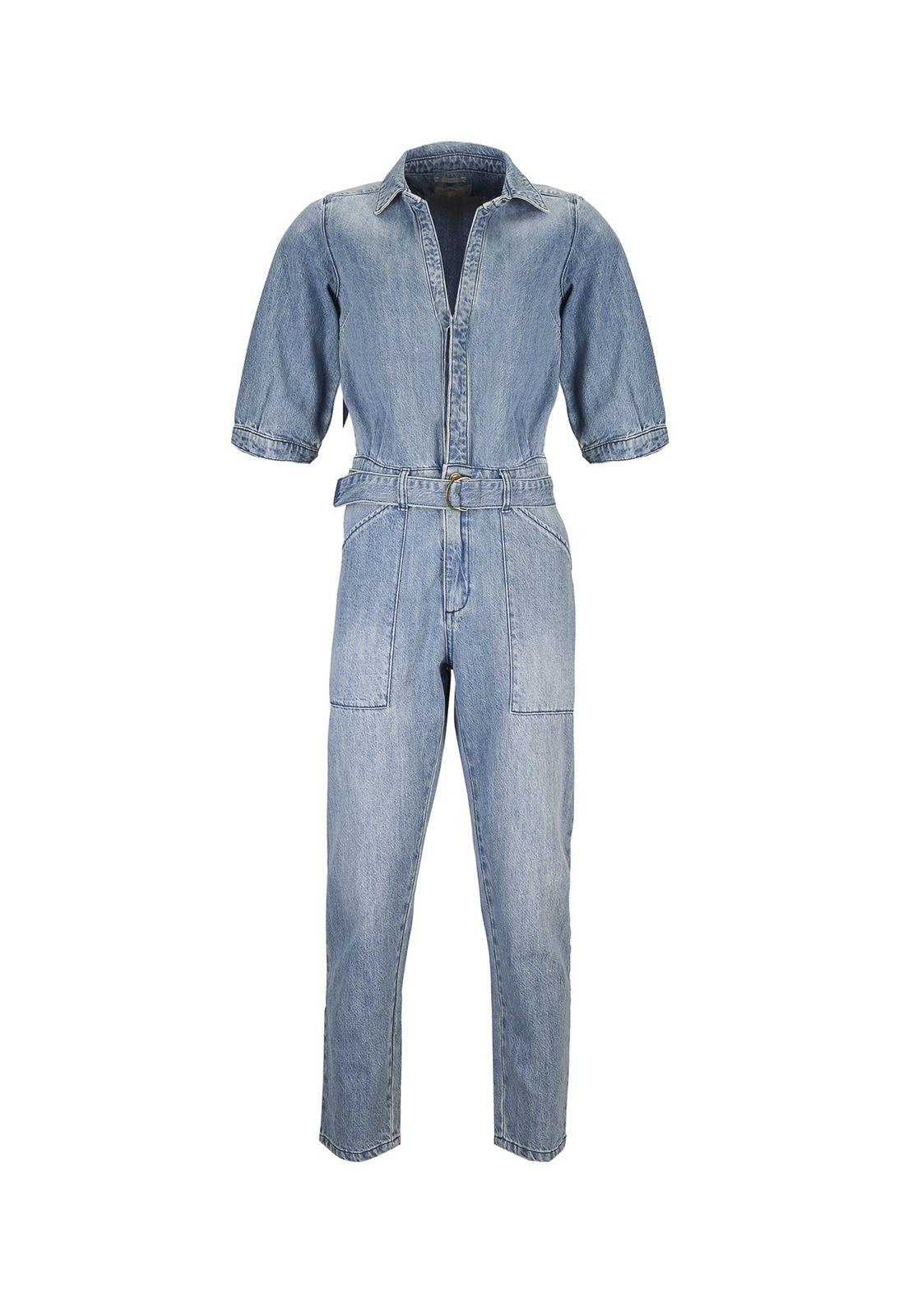Enterito Algodón Mujer Melissa Denim-0