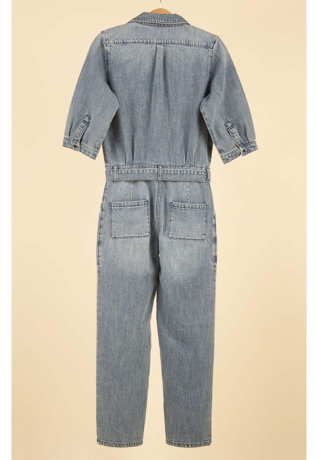Enterito Algodón Mujer Melissa Denim-1