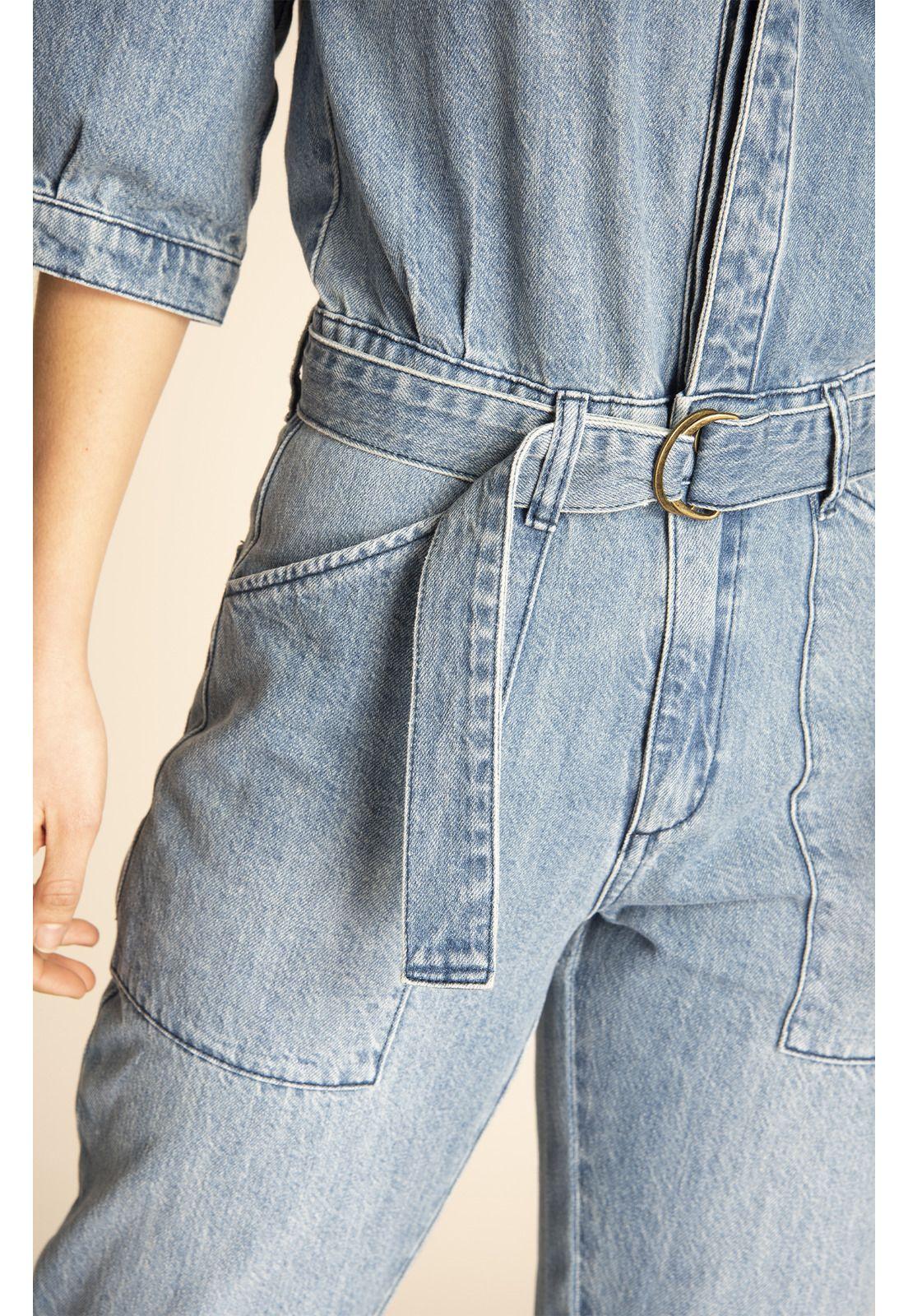Enterito Algodón Mujer Melissa Denim-4