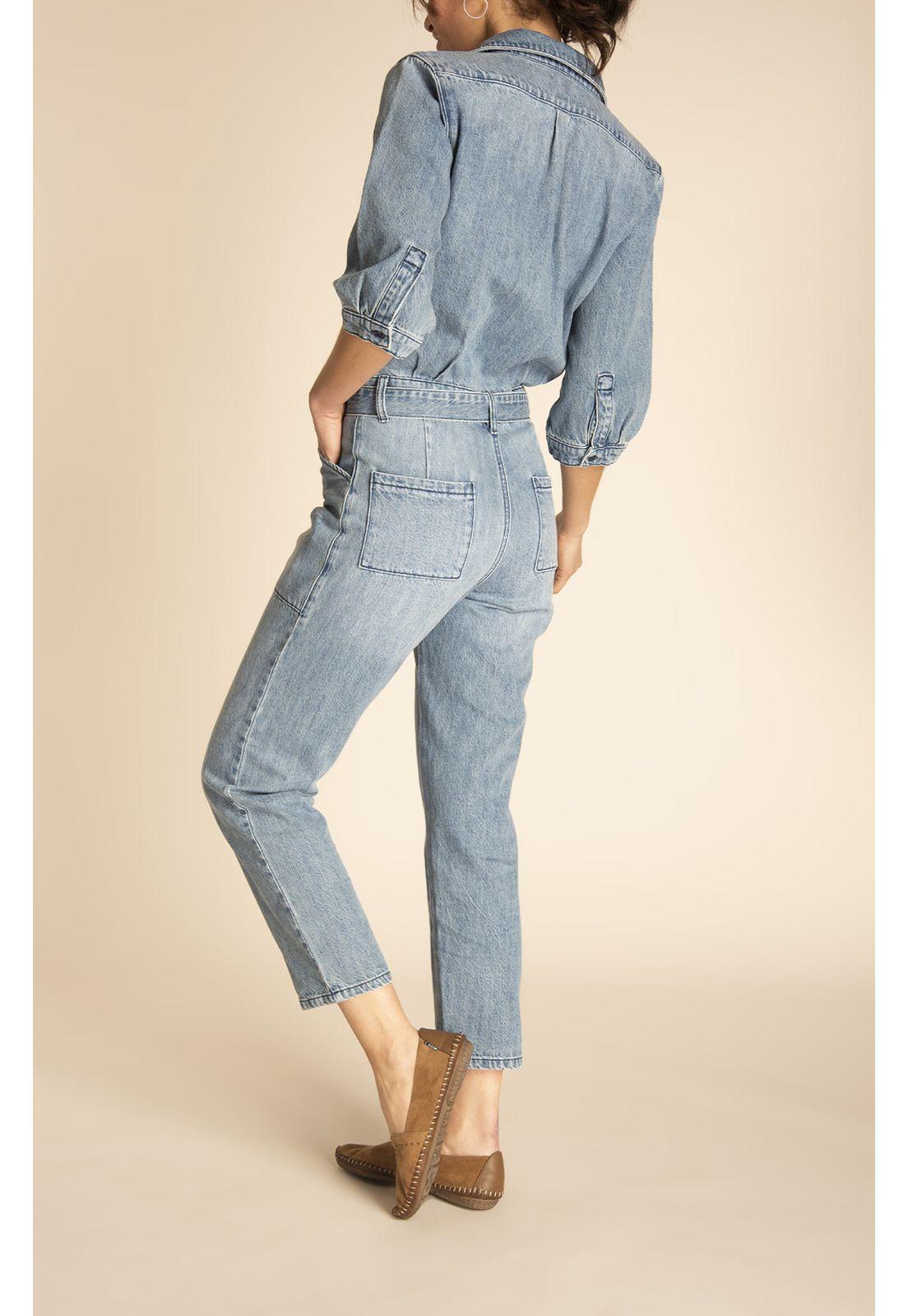 Enterito Algodón Mujer Melissa Denim-6