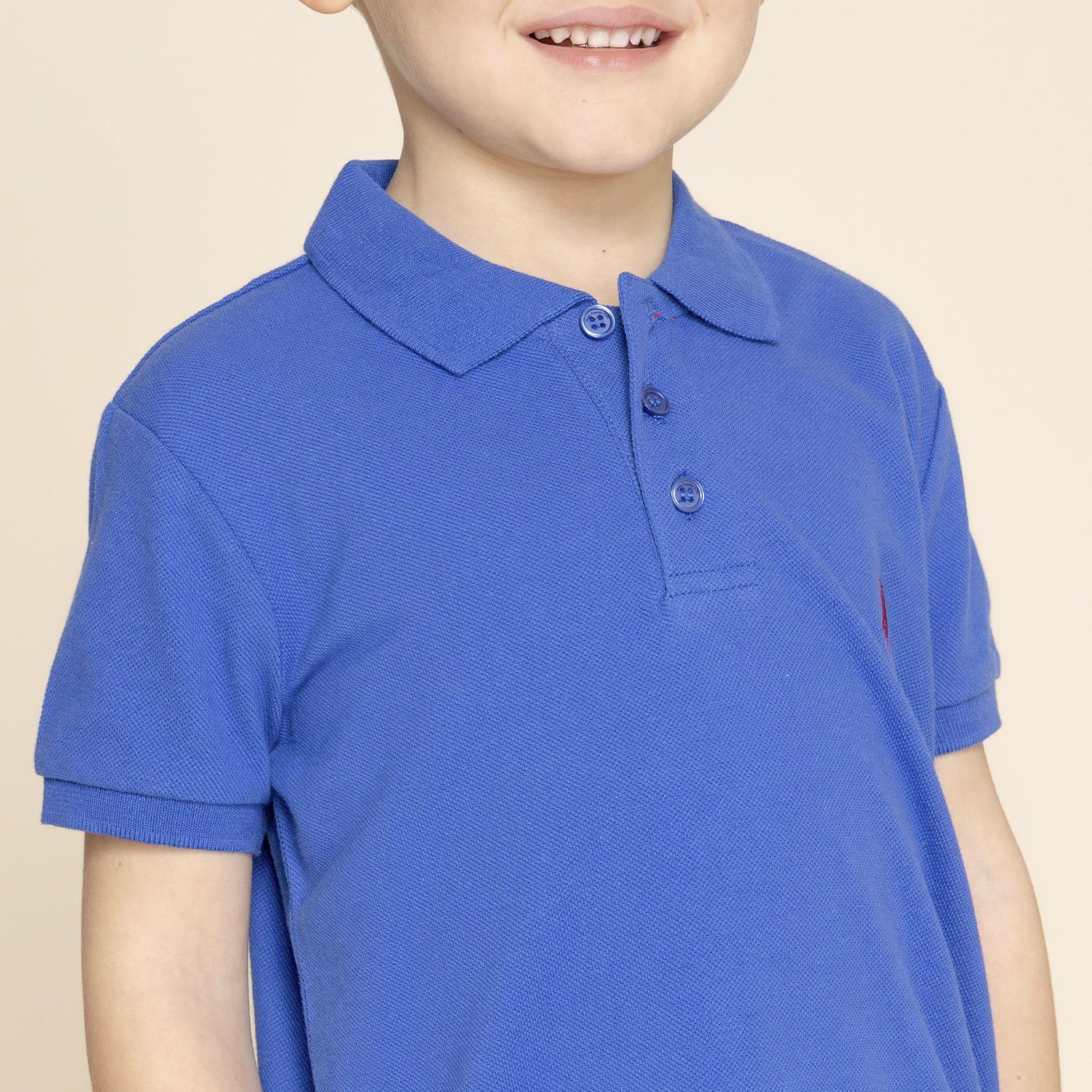 Polera Niño Springboxs (4-16) Azul-3