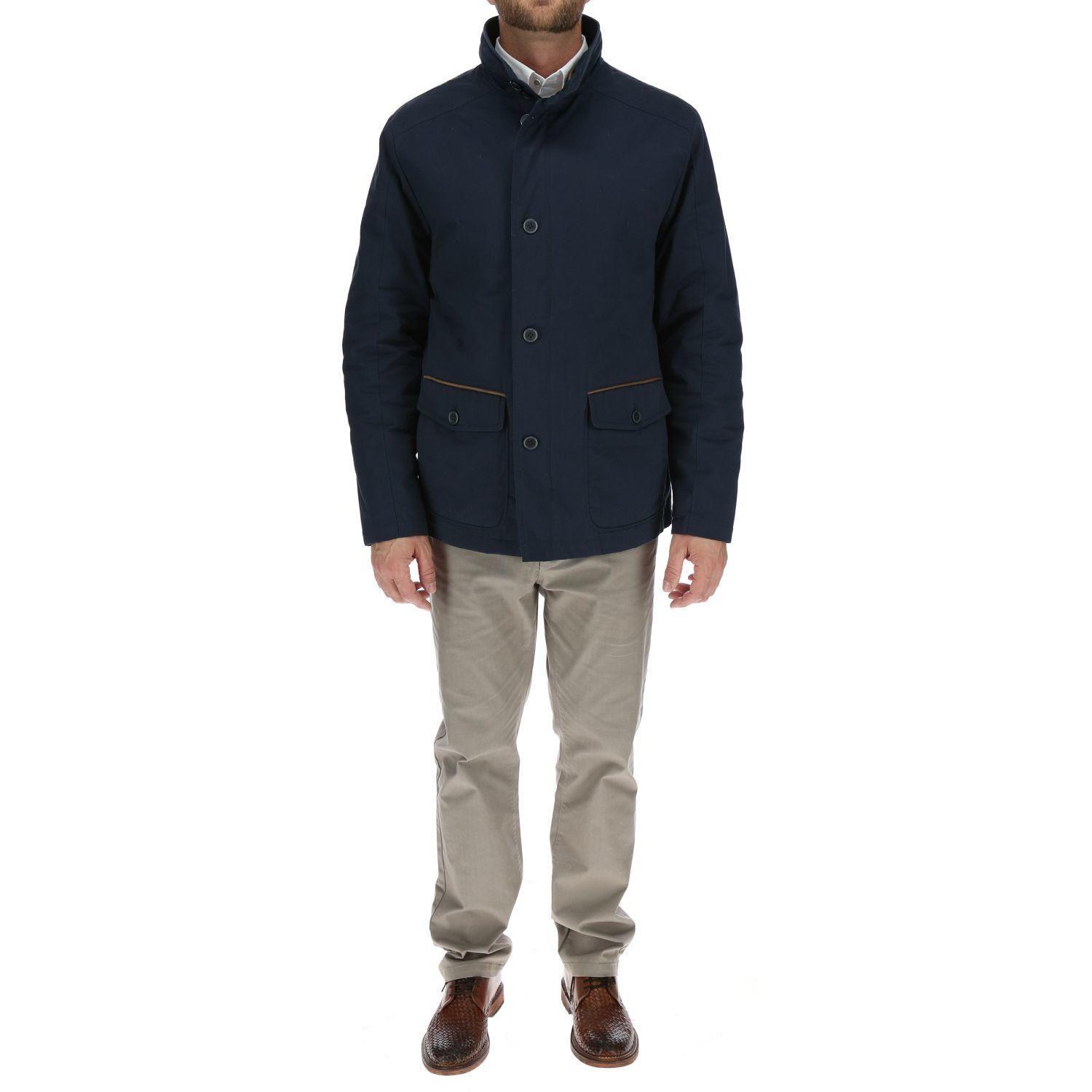 Chaqueta Hombre Thomas Azul-4