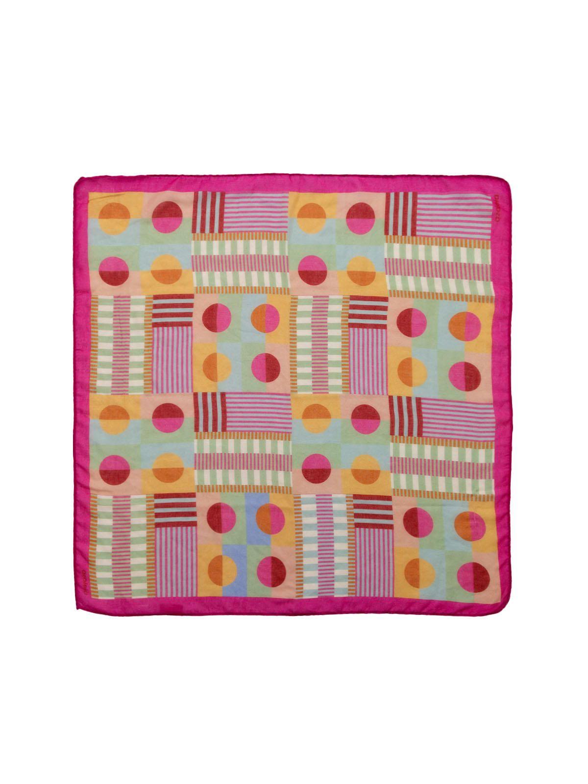 Pañuelo Mujer Artdeco Scarf Rosado-2
