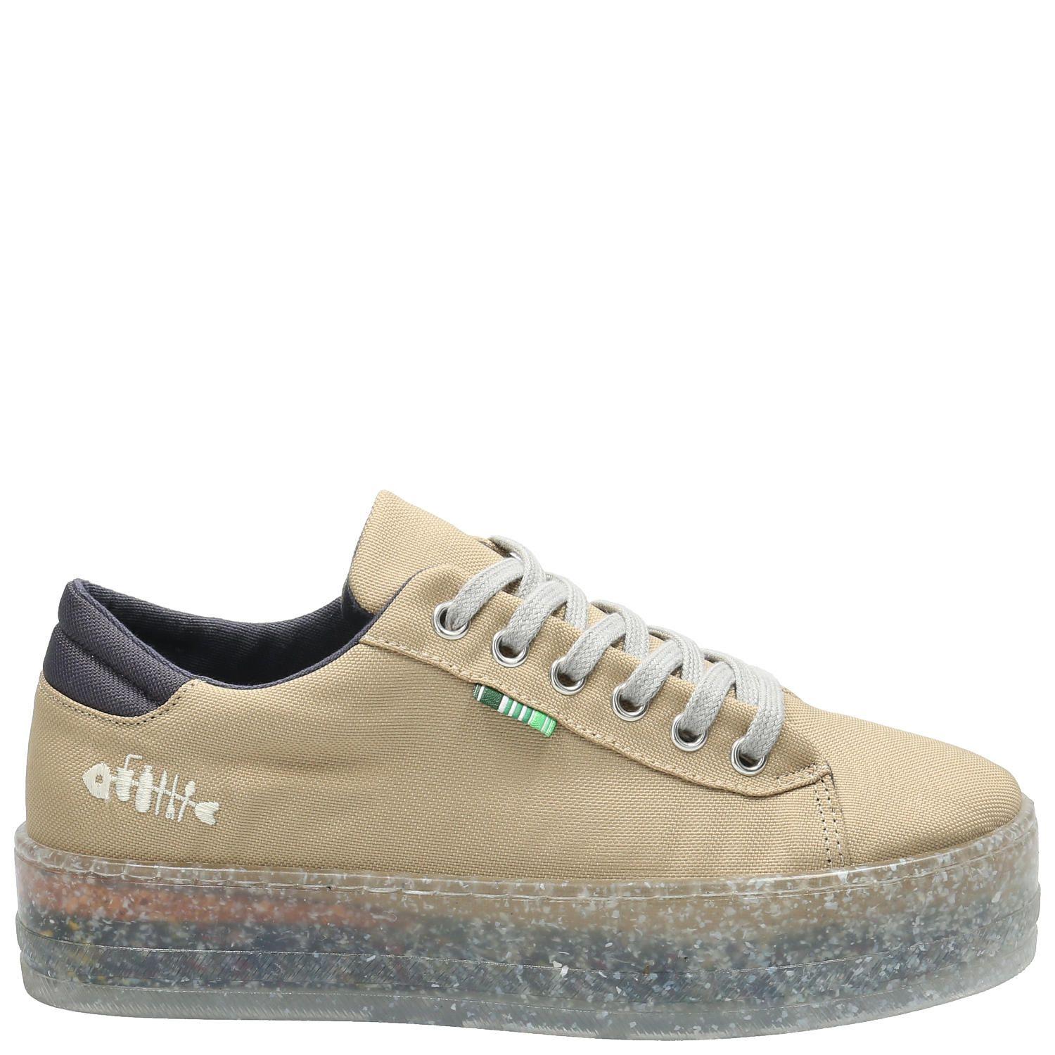 Zapatilla Mujer Fiji Café Claro-0