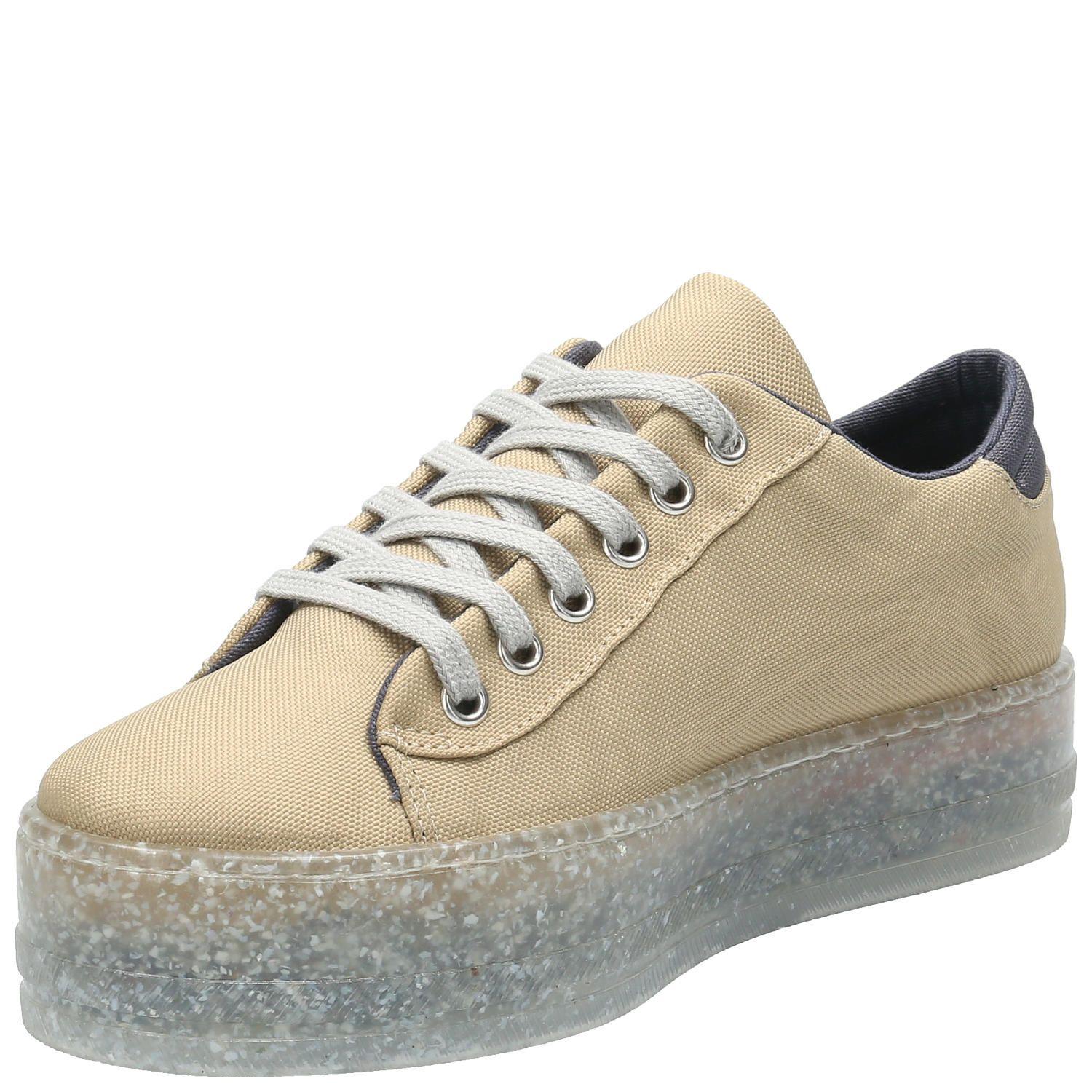 Zapatilla Mujer Fiji Café Claro-4