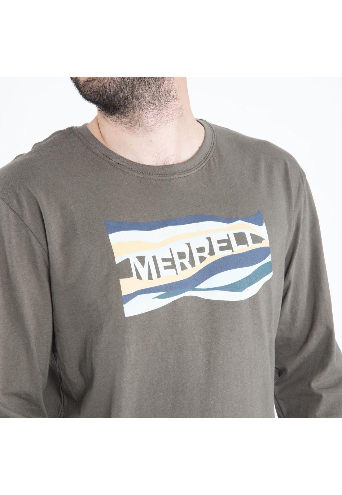 Polera Hombre Sea Long Sleeve Rosado-3