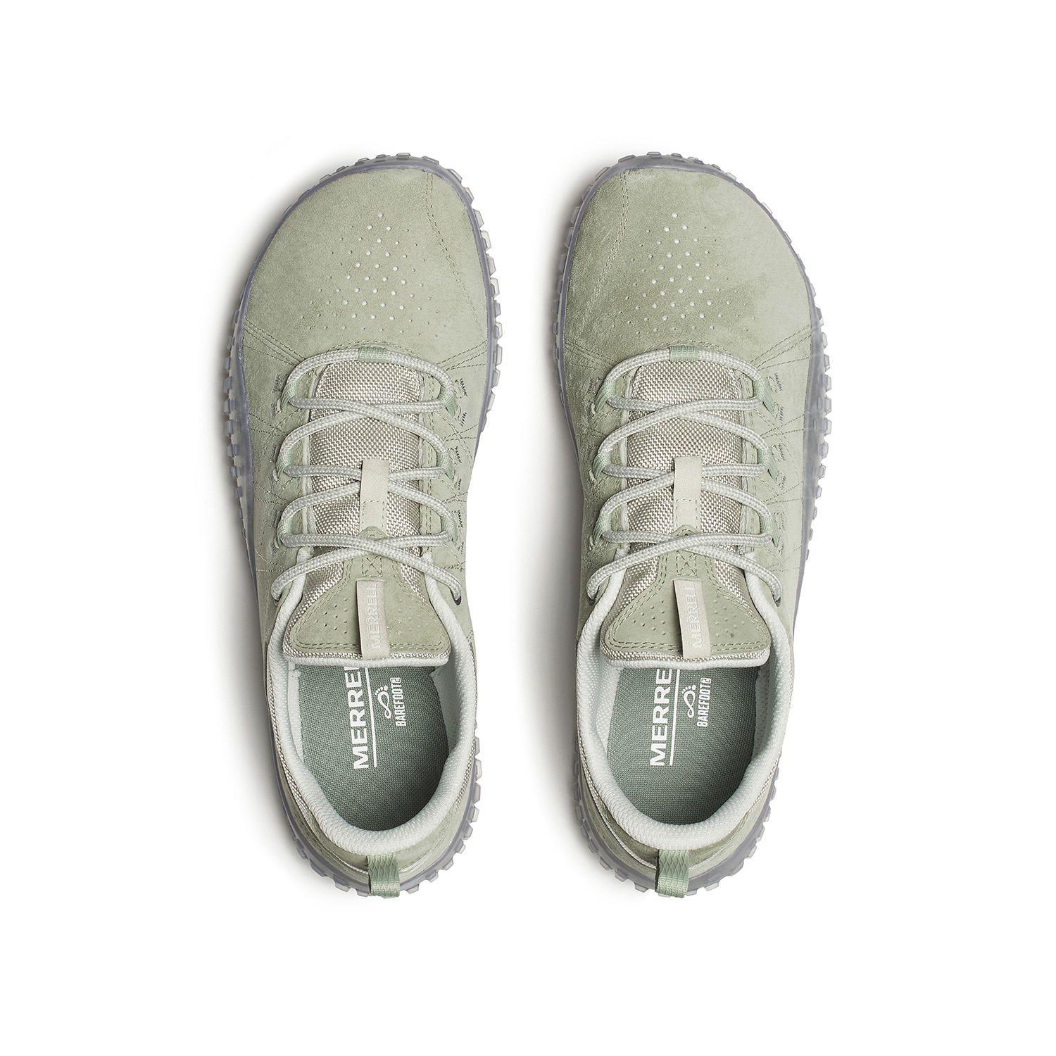 Zapatilla Cuero Hombre Wrapt Verde Claro-5