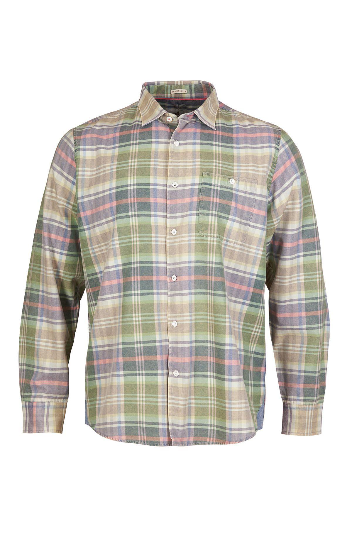 Camisa Algodón Orgánico Hombre Arbed Verde-0