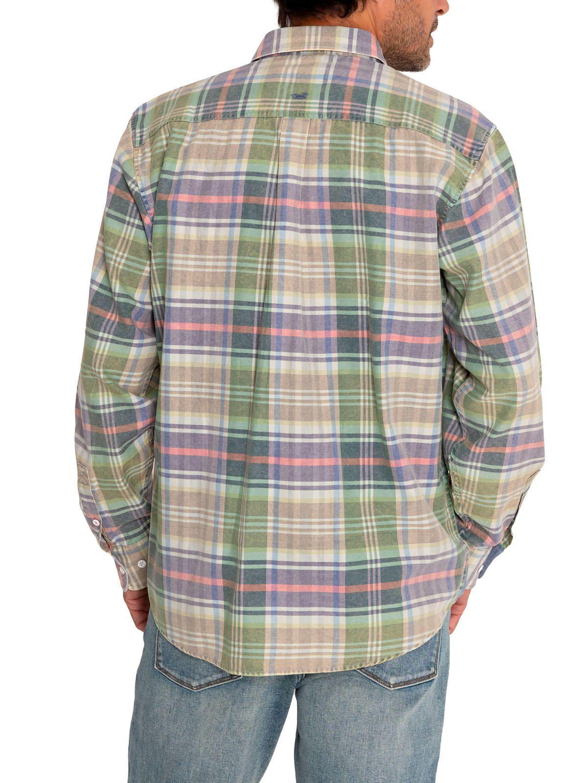 Camisa Algodón Orgánico Hombre Arbed Verde-6