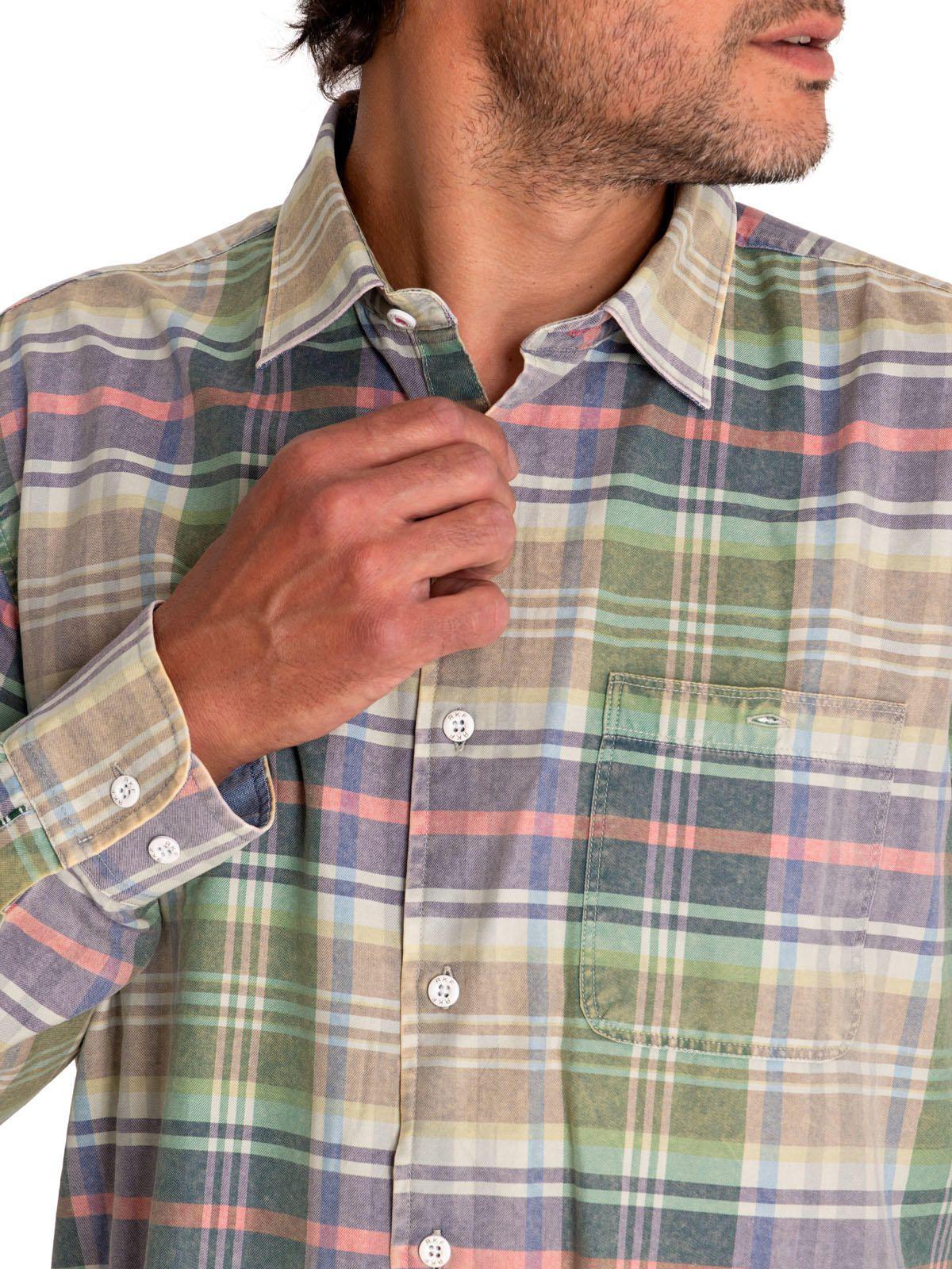 Camisa Algodón Orgánico Hombre Arbed Verde-7