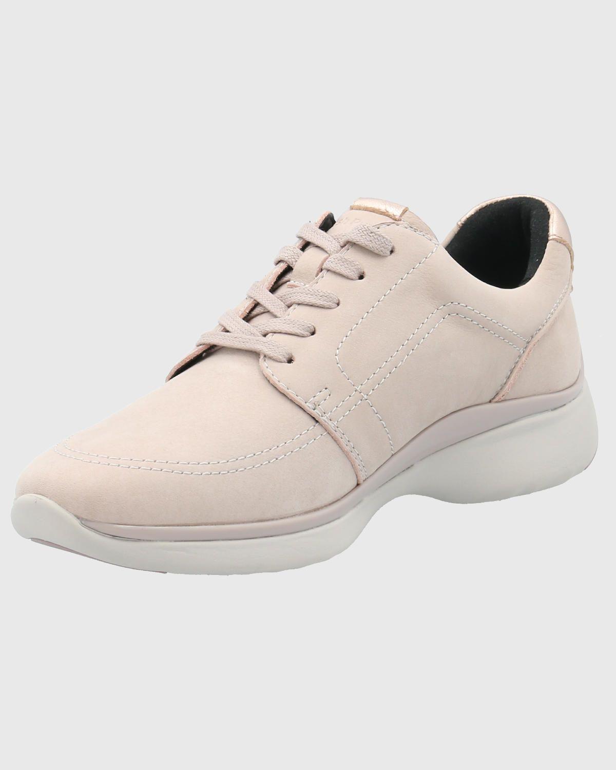 Zapatilla Cuero Mujer Goss Café-4