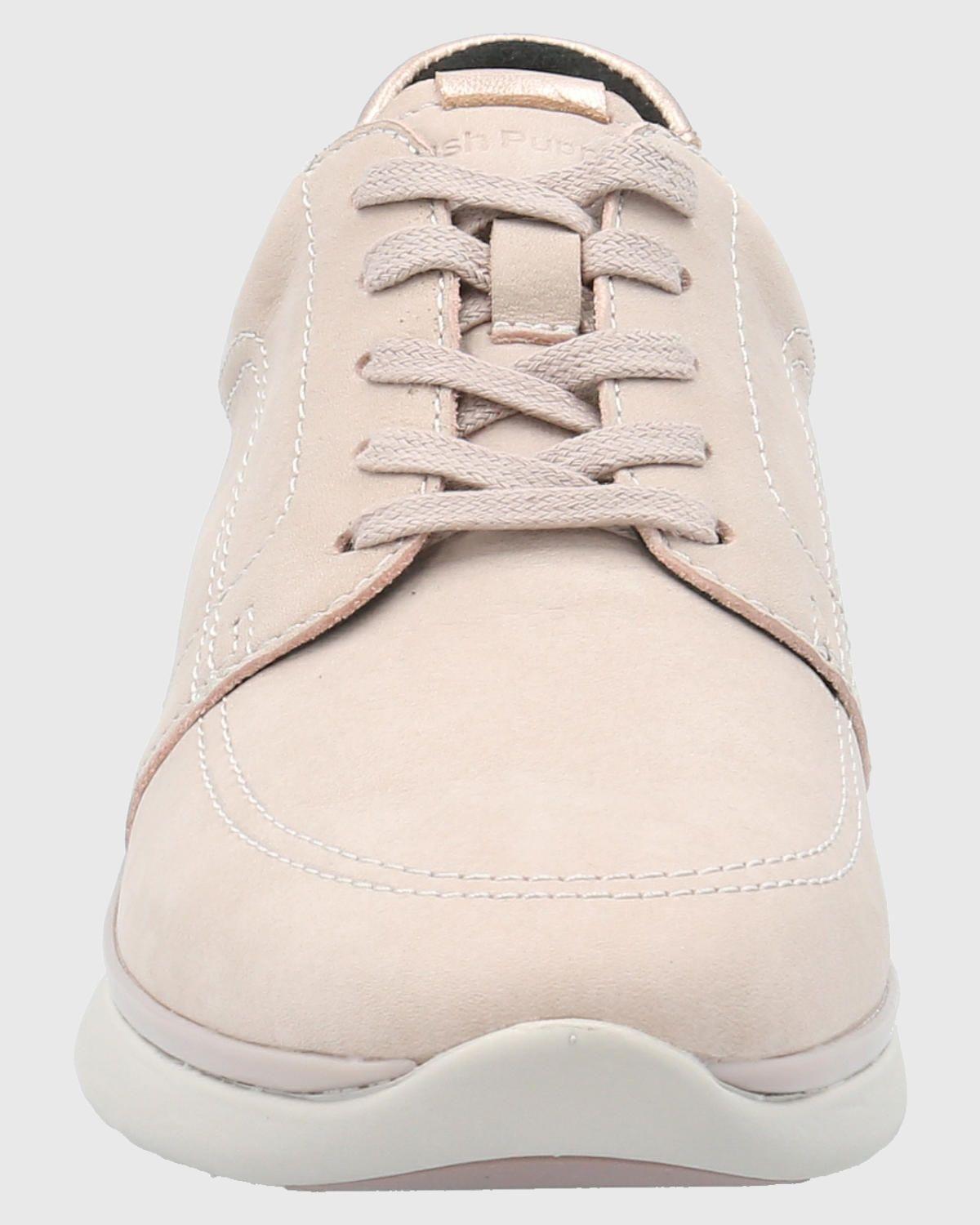 Zapatilla Cuero Mujer Goss Café-3