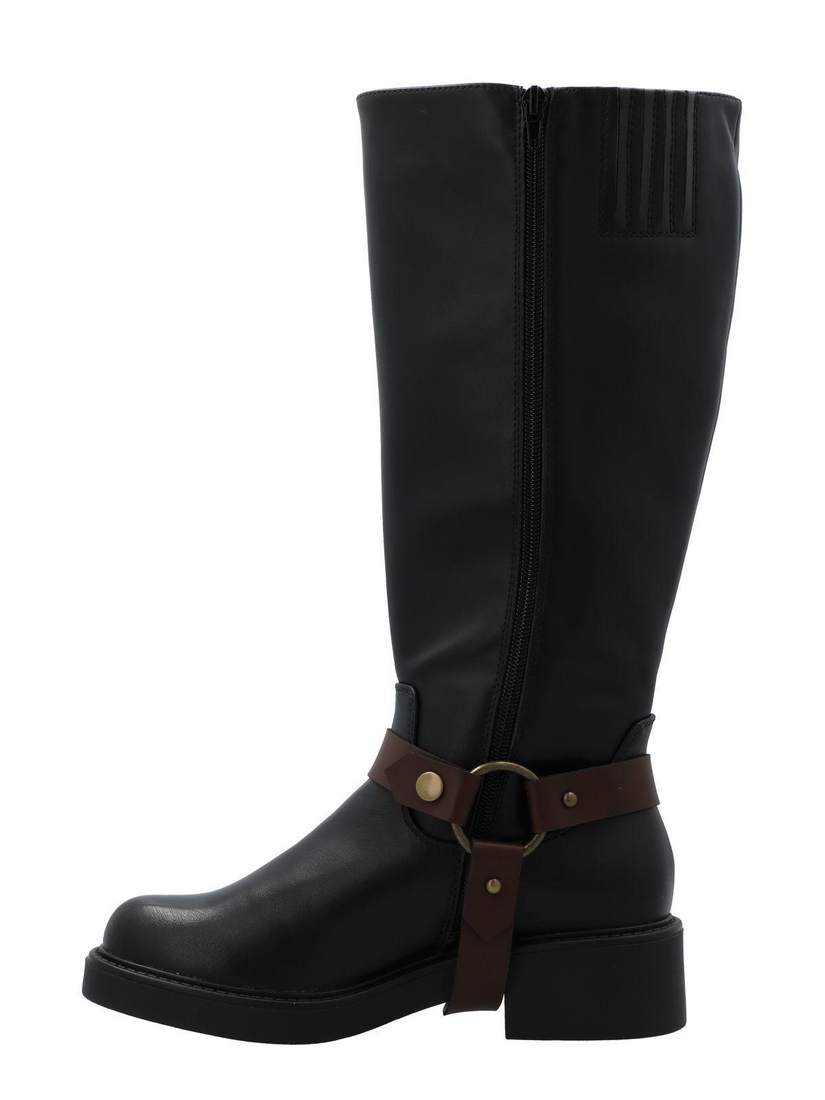 Bota Mujer Renee Negro Multi-4
