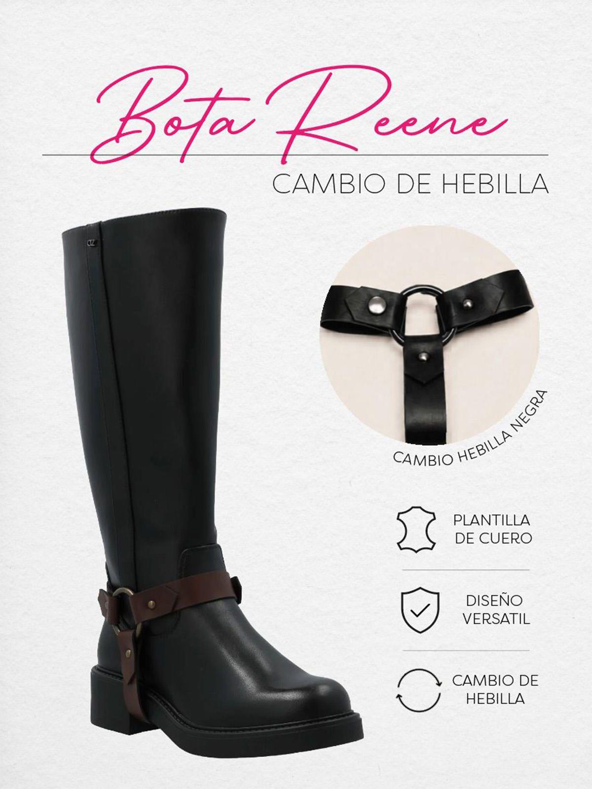 Bota Mujer Renee Negro Multi-3
