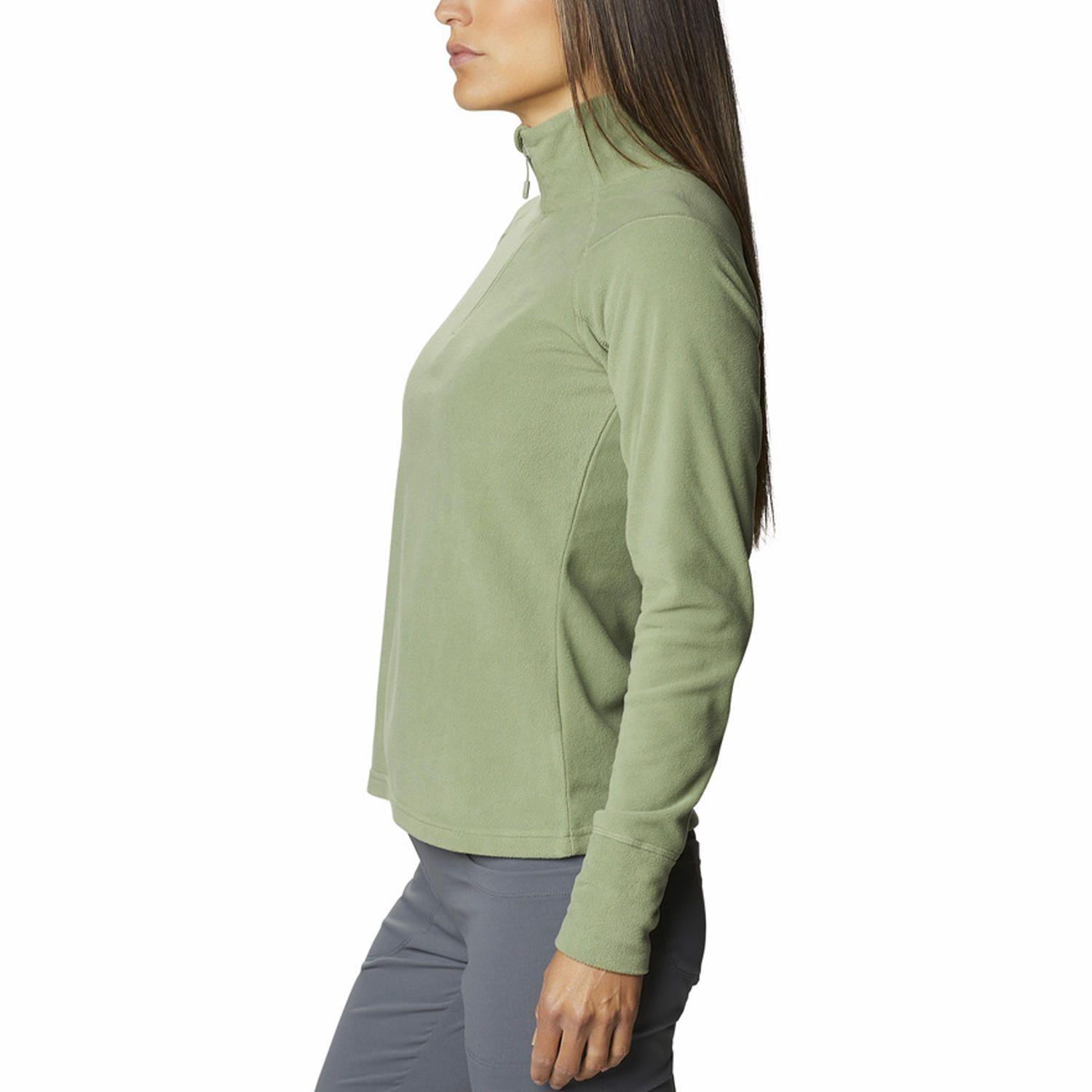 Polar Microchill 2.0 Zip Verde Mujer-1