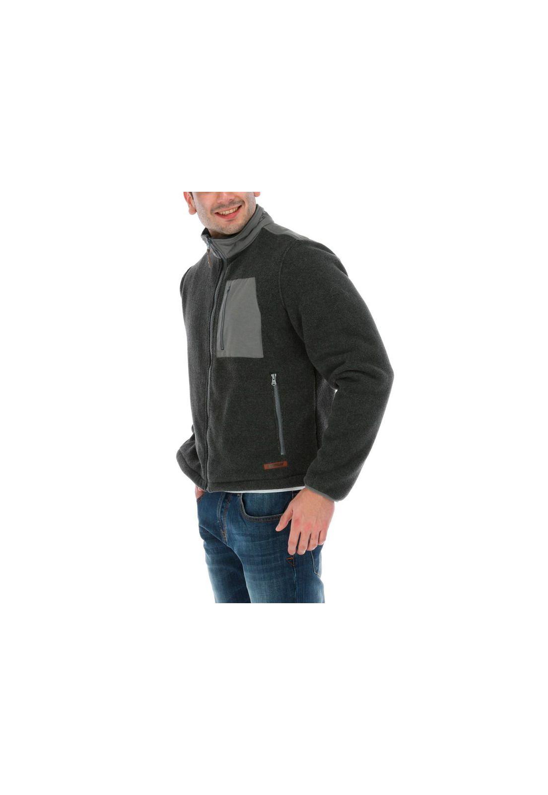 Polar Calder Fleece Jacket Gris-1