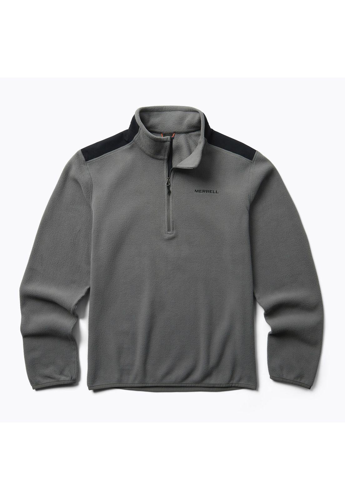 Polar Hombre Terrain 1/4 Zip Gris-0
