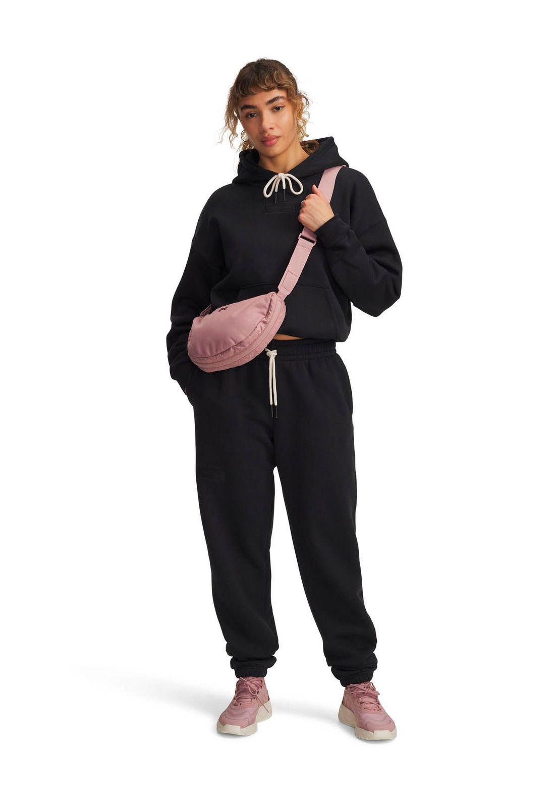Buzo Training  mujer Project Rock Icon Fleece negro -3