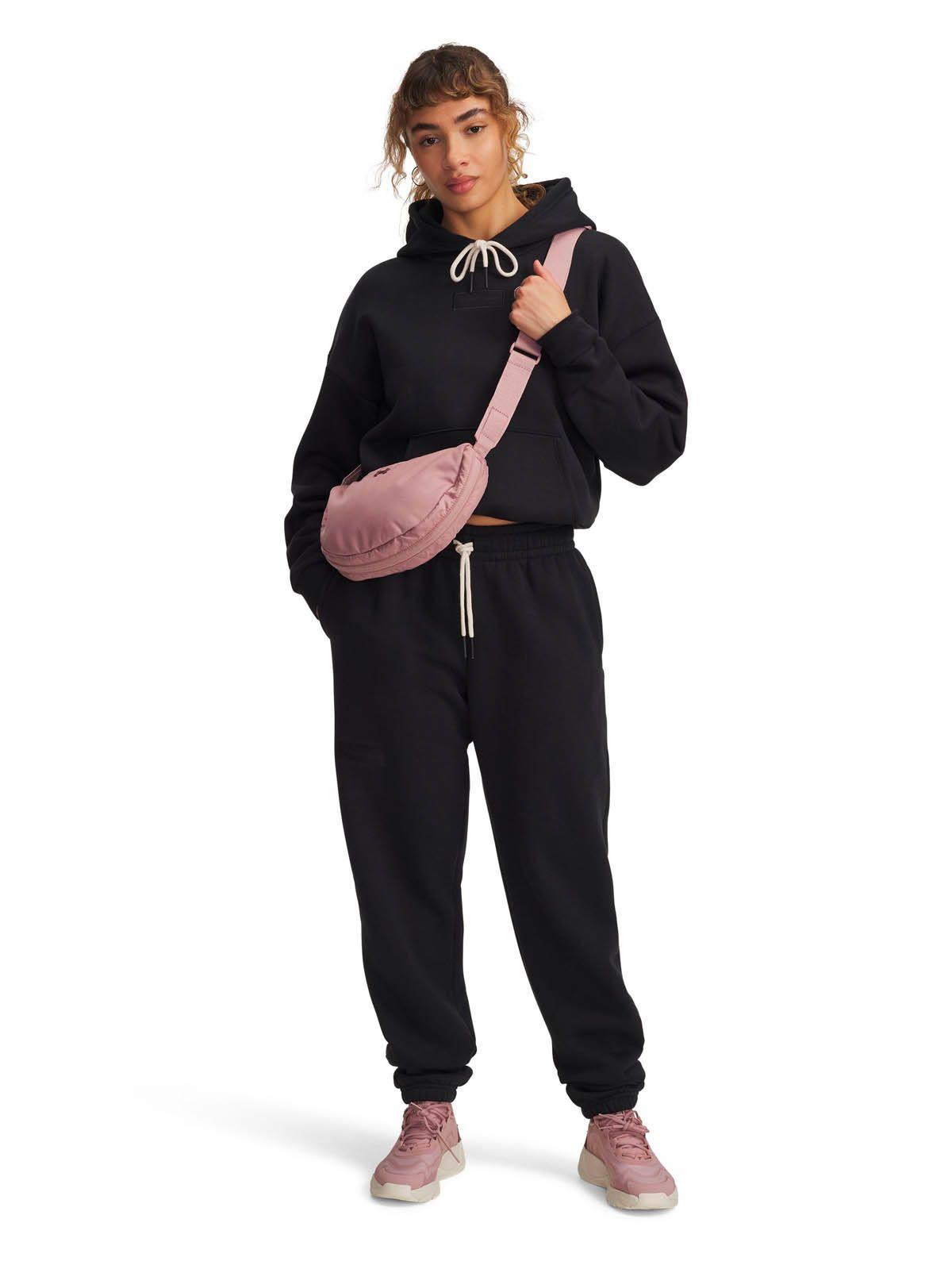 Buzo Training  mujer Project Rock Icon Fleece negro -3