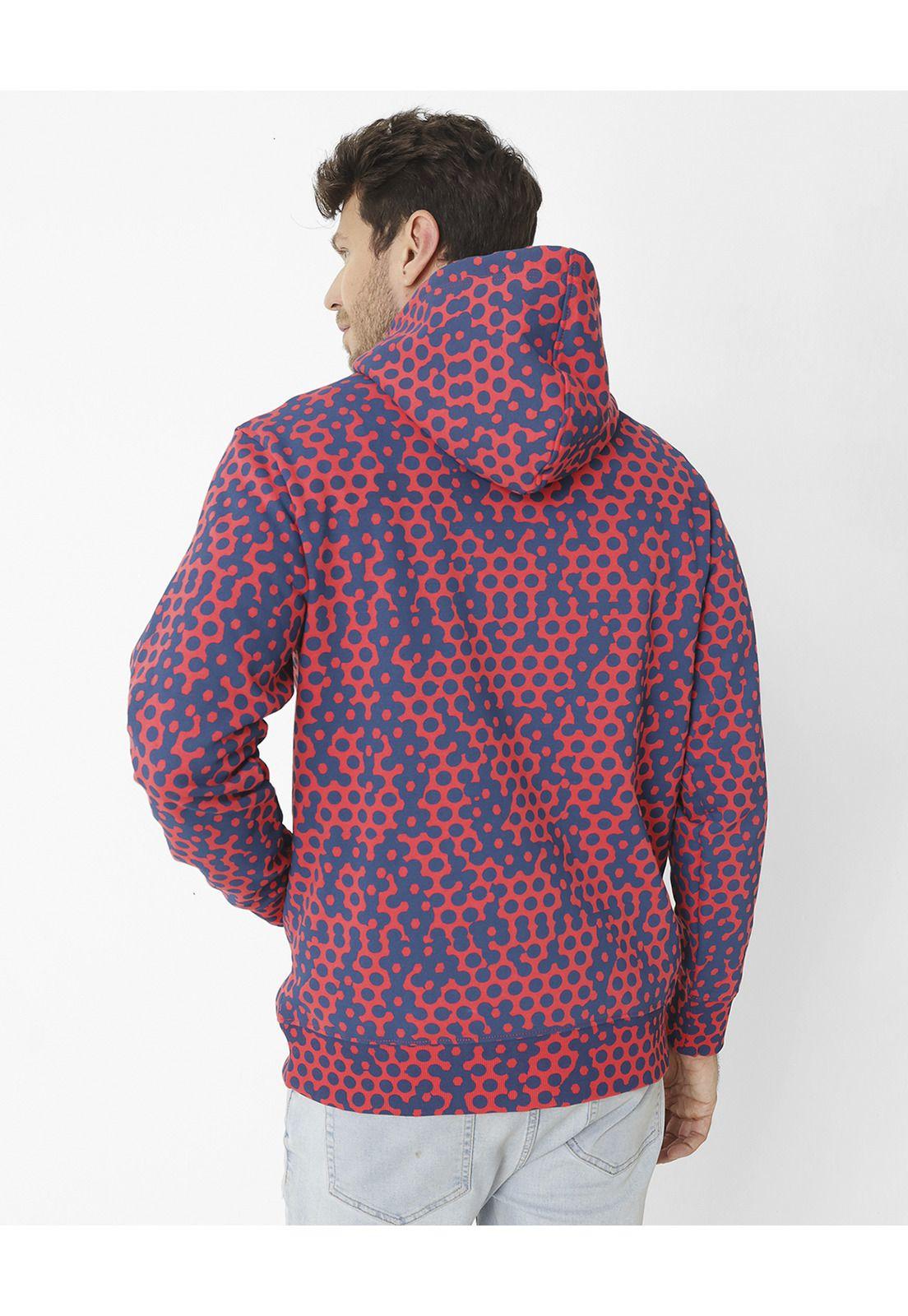 Polerón Fleece Logo Prin Multicolor Unisex-4