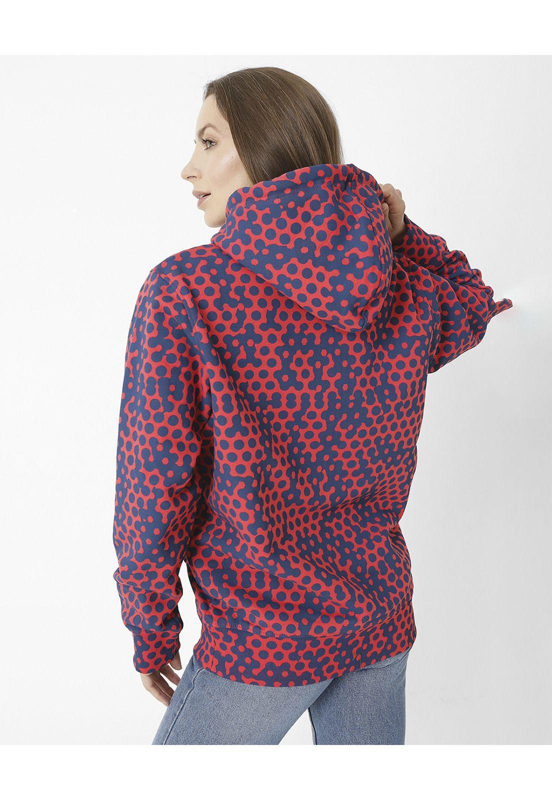 Polerón Fleece Logo Prin Multicolor Unisex-5