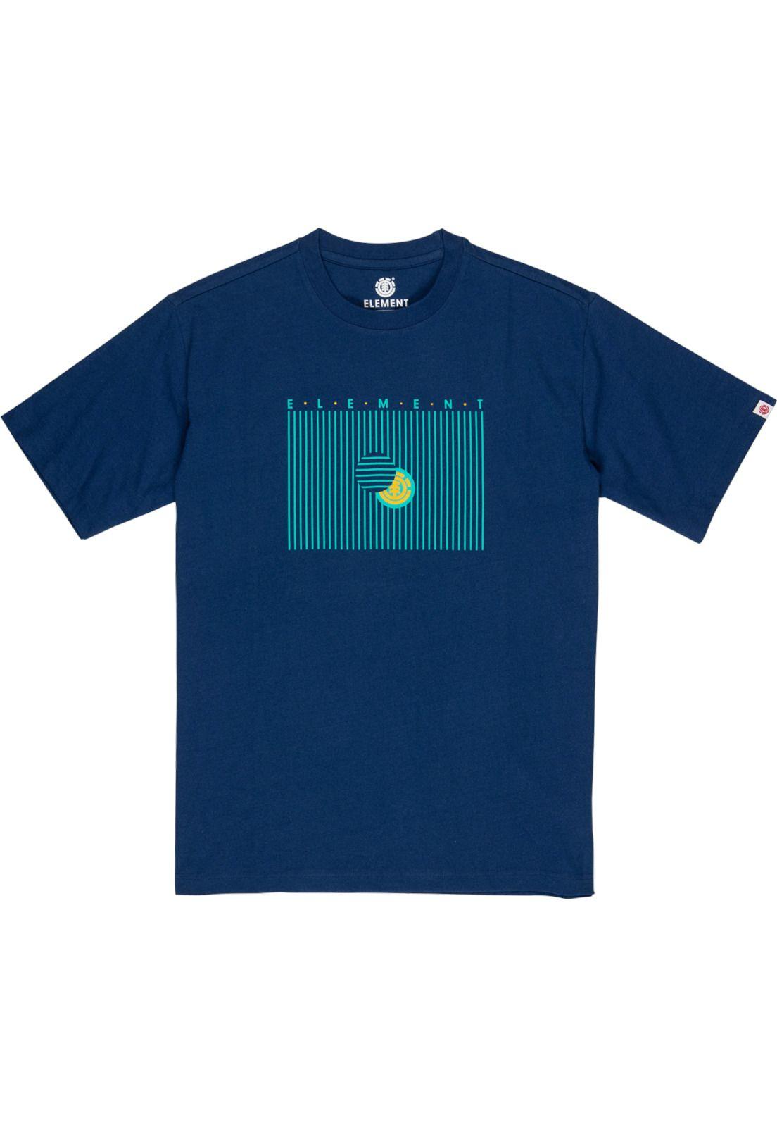 Polera M/C Hombre Odom Ss Azul Element-0