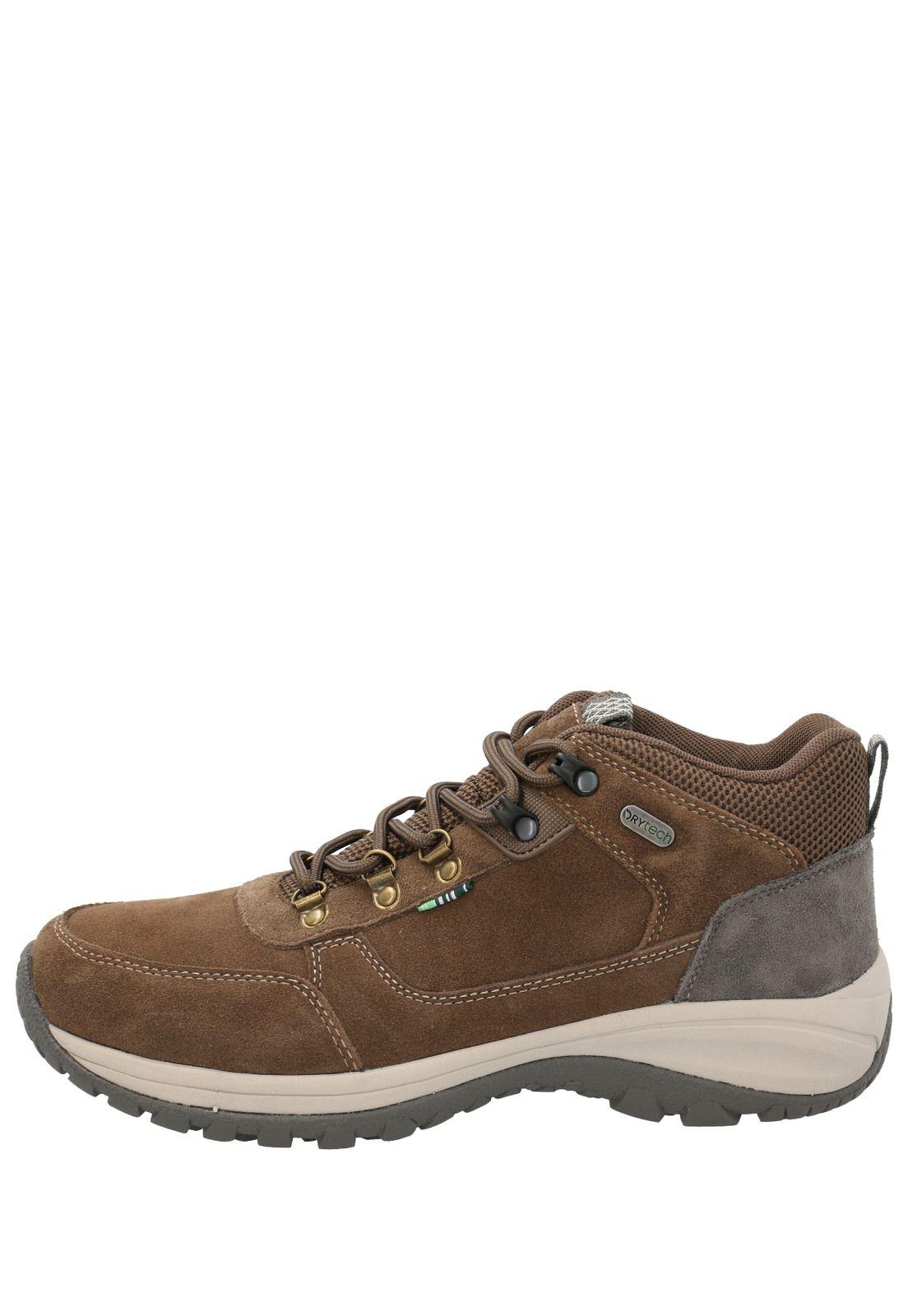 Zapatilla Impermeable Hombre Manaslu Café-5
