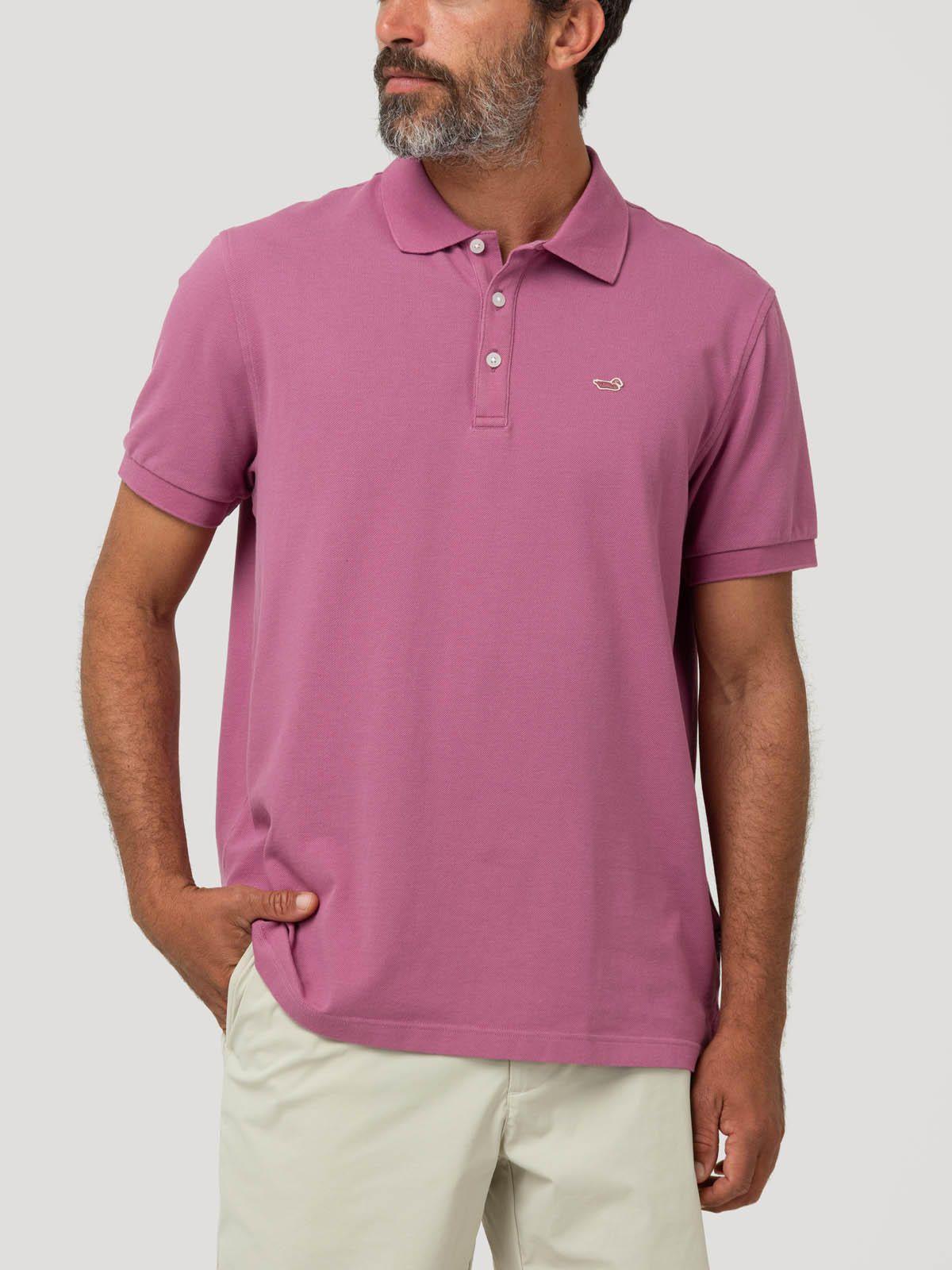 Polera Algodón Hombre Treviso Rosado-4