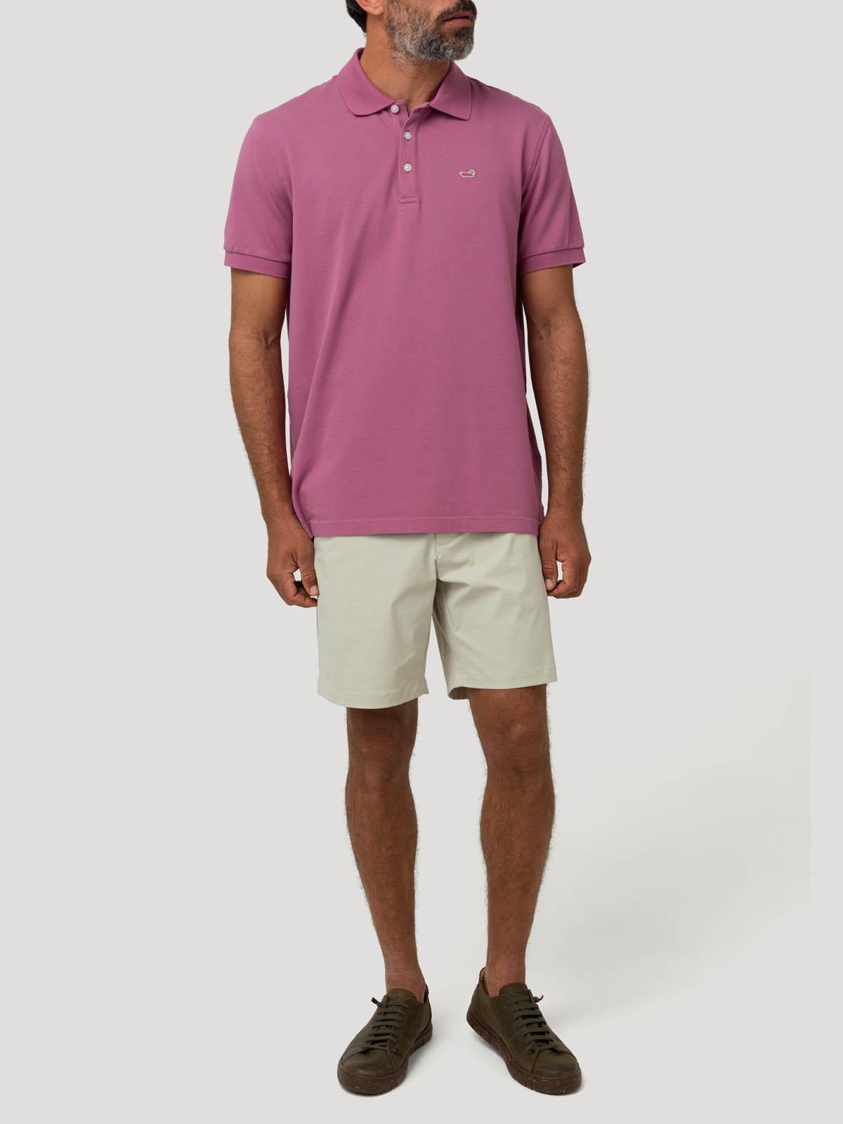 Polera Algodón Hombre Treviso Rosado-7