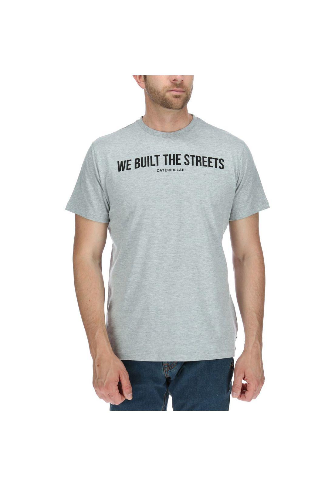 Polera Mc Hombre Stay Humble Tee Gris-0